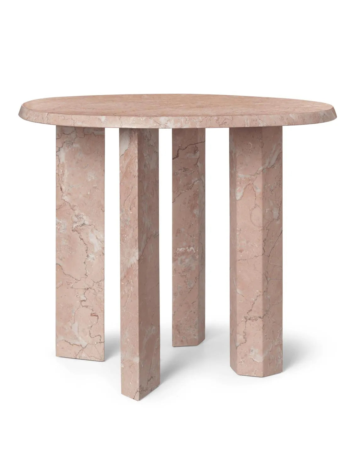 Taula Beistelltisch  in  Rose präsentiert im Onlineshop von KAQTU Design AG. Beistelltisch ist von Ferm Living