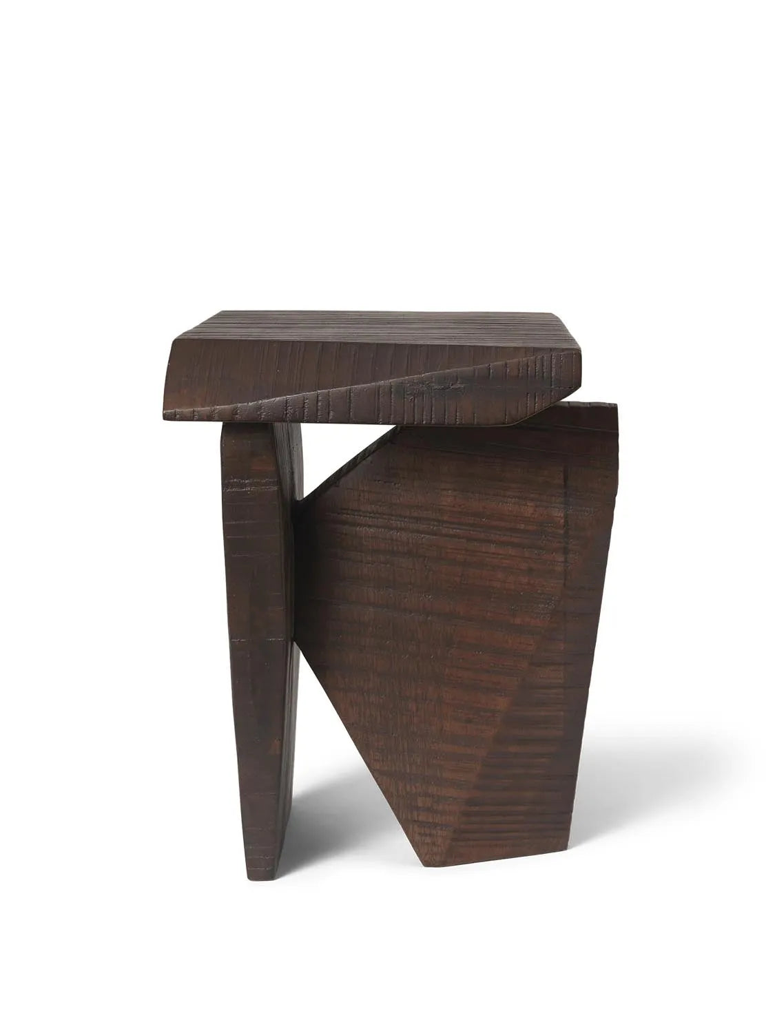 Silva Piece  in  Dark Stained Mango Wood präsentiert im Onlineshop von KAQTU Design AG. Beistelltisch ist von Ferm Living