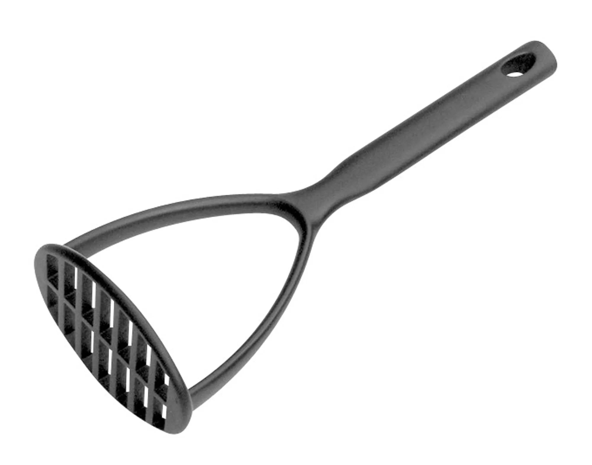 Kartoffelstampfer Black Line von BRABANTIA: 25,5 cm, Edelstahl, ergonomisch, pflegeleicht, stilvoll, vielseitig für Kartoffeln & Gemüse.