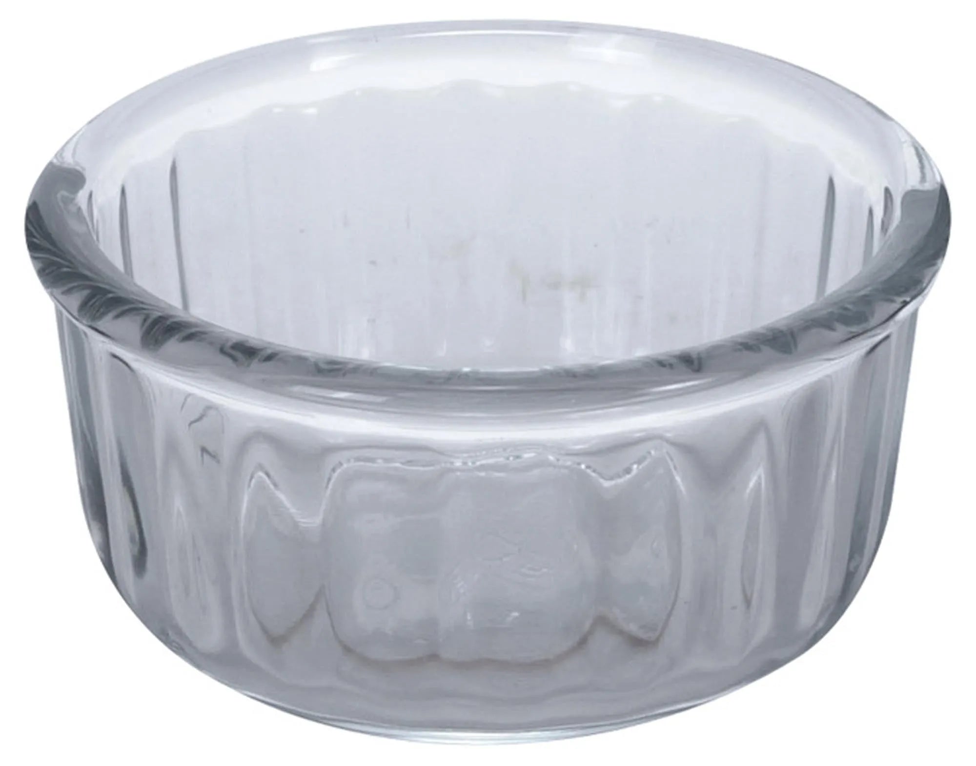 Vielseitiges PYREX Ramequin Glas ø 10 cm: hitzebeständig, spülmaschinenfest, ideal für Quiches, Aufläufe, Desserts.