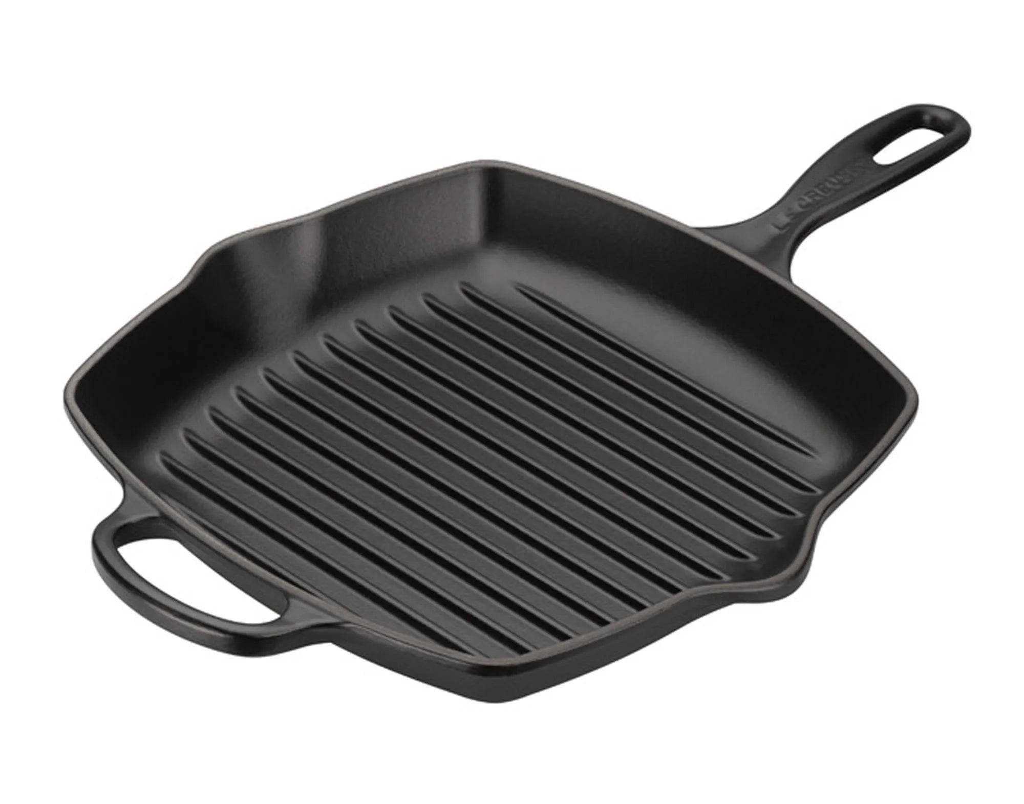 Die LE CREUSET Grillpfanne Signature 26x26 cm bietet perfekte Hitzeverteilung, vielseitige Zubereitung und robuste Emaille-Beschichtung.