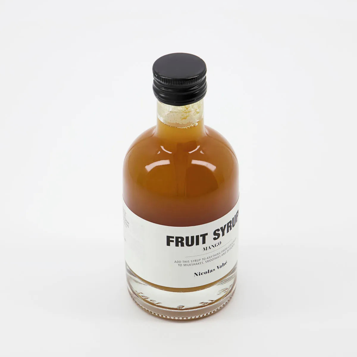 Früchtesirup, Mango in Weiss schwarz präsentiert im Onlineshop von KAQTU Design AG. Lebensmittel ist von Nicolas Vahé