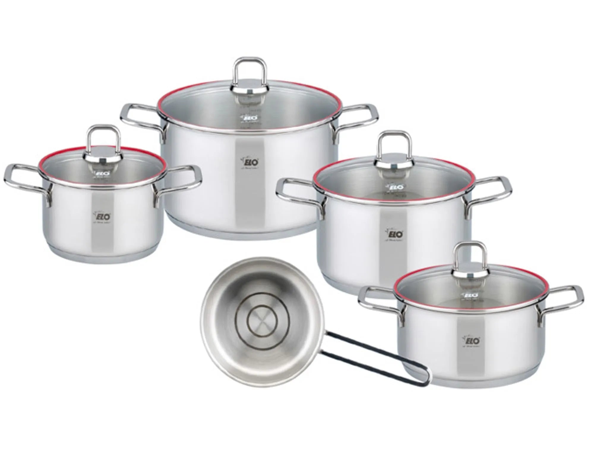 Topfset Excellent 5-teilig in  präsentiert im Onlineshop von KAQTU Design AG. Topf ist von ELO