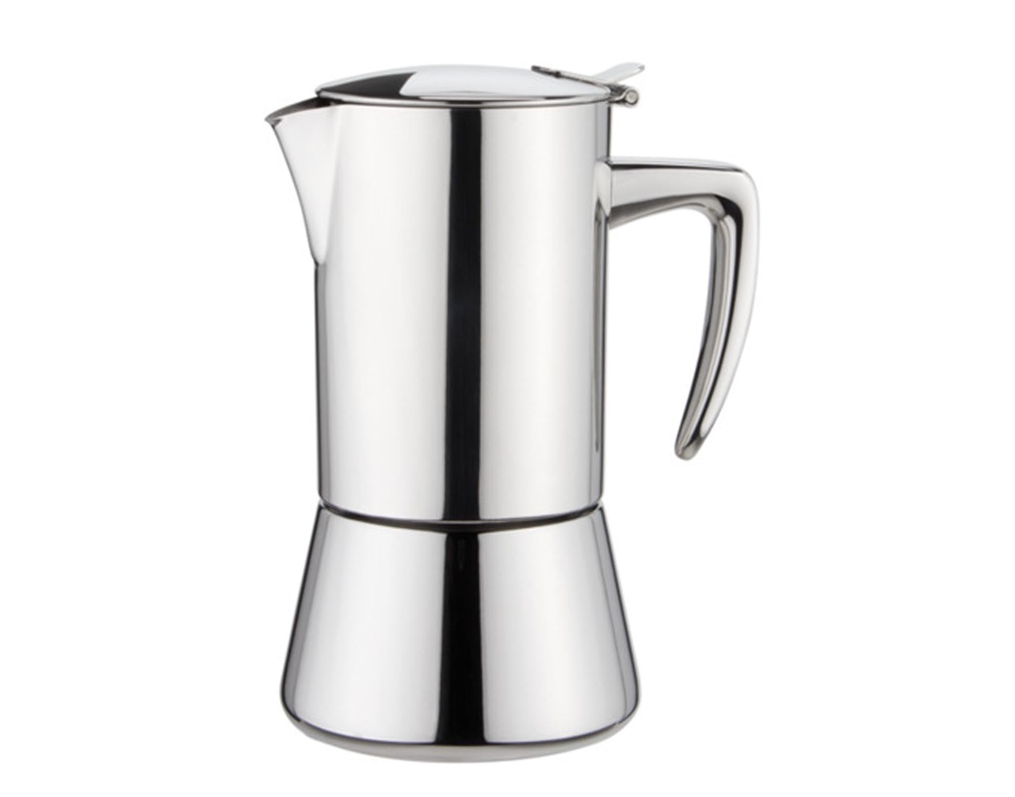 Kaffeezubereiter Miss Diamond Inox 4 Tassen in  präsentiert im Onlineshop von KAQTU Design AG. Küchengerät ist von FOREVER