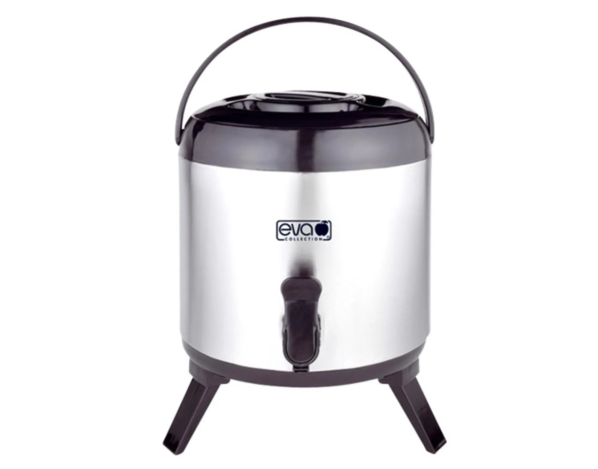 Getränkespender Inox 6 l in  präsentiert im Onlineshop von KAQTU Design AG. Küchenhelfer ist von EVA BLACK