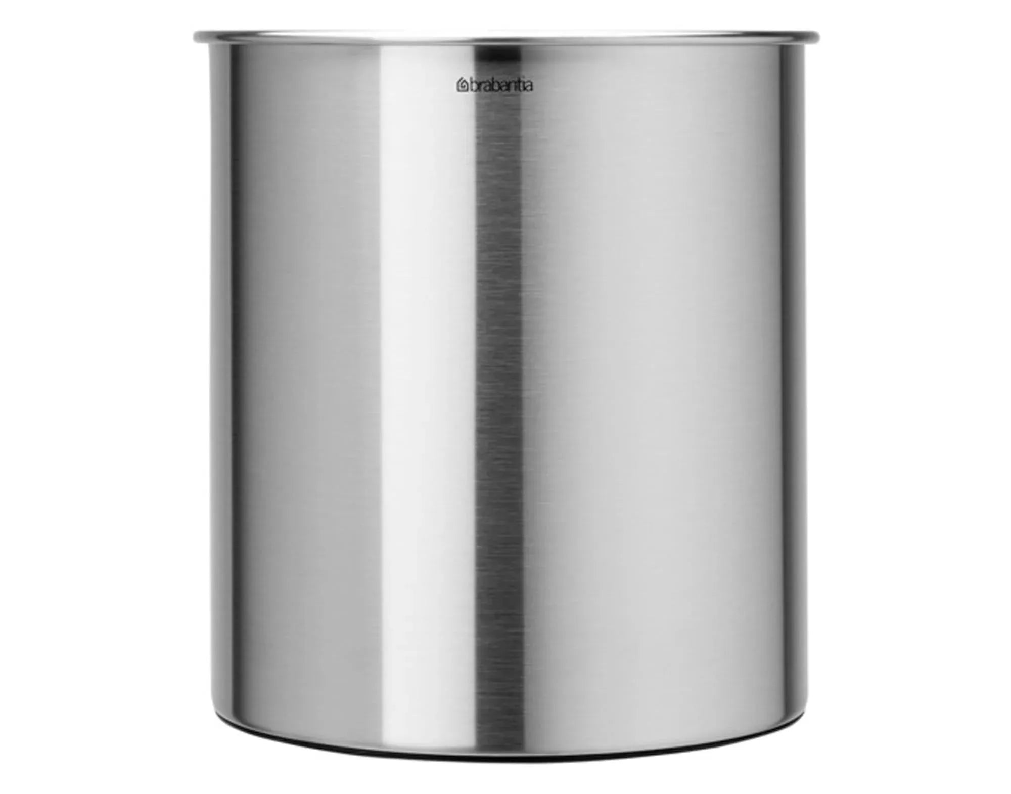 Papierkorb matt steel 7 l in  präsentiert im Onlineshop von KAQTU Design AG. Papierkorb ist von BRABANTIA