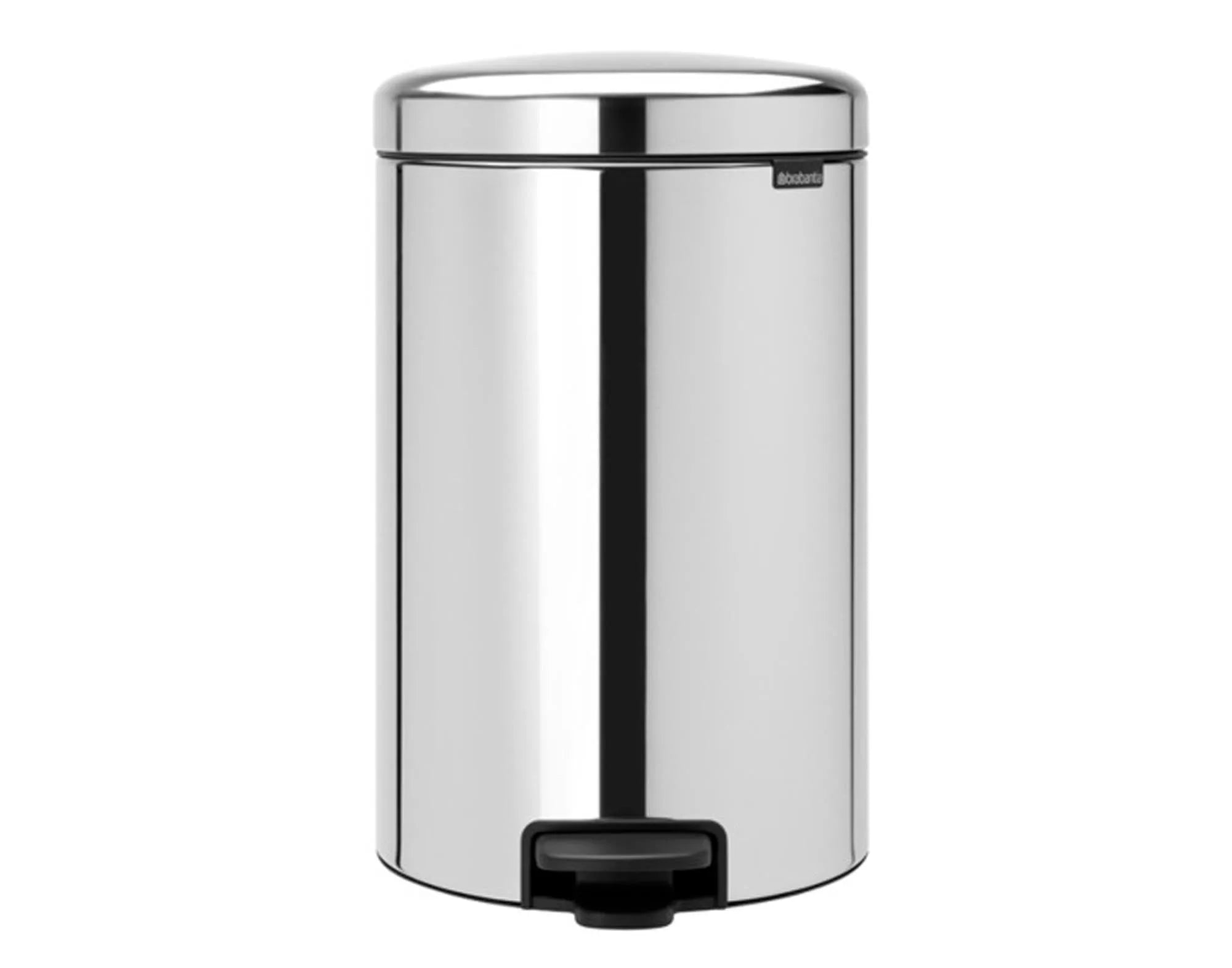 Moderner 20L Treteimer von BRABANTIA – robust und geräuscharm.