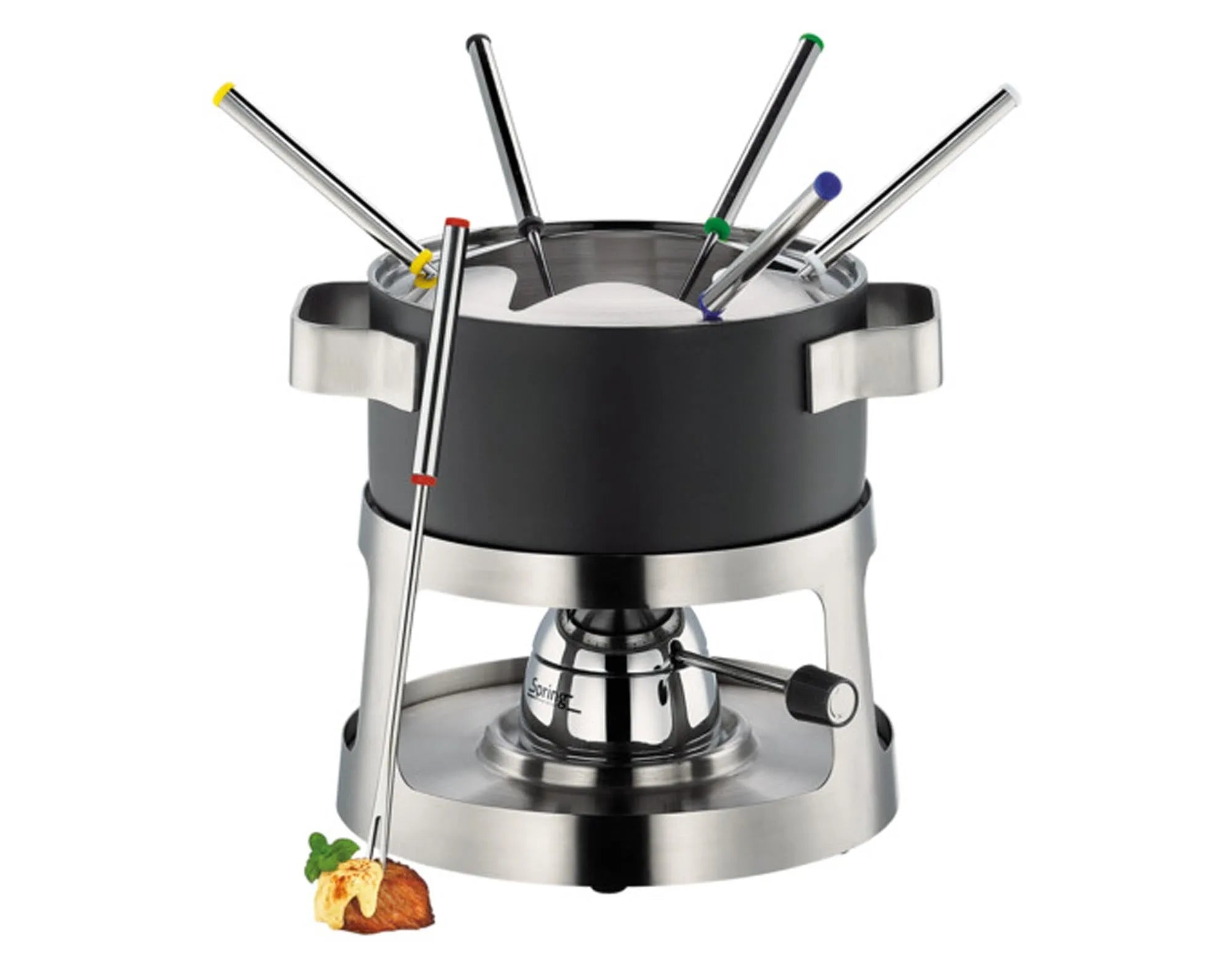 Fonduegarnitur Andermatt ø 18 cm in  präsentiert im Onlineshop von KAQTU Design AG. Fondue/Raclette ist von SPRING