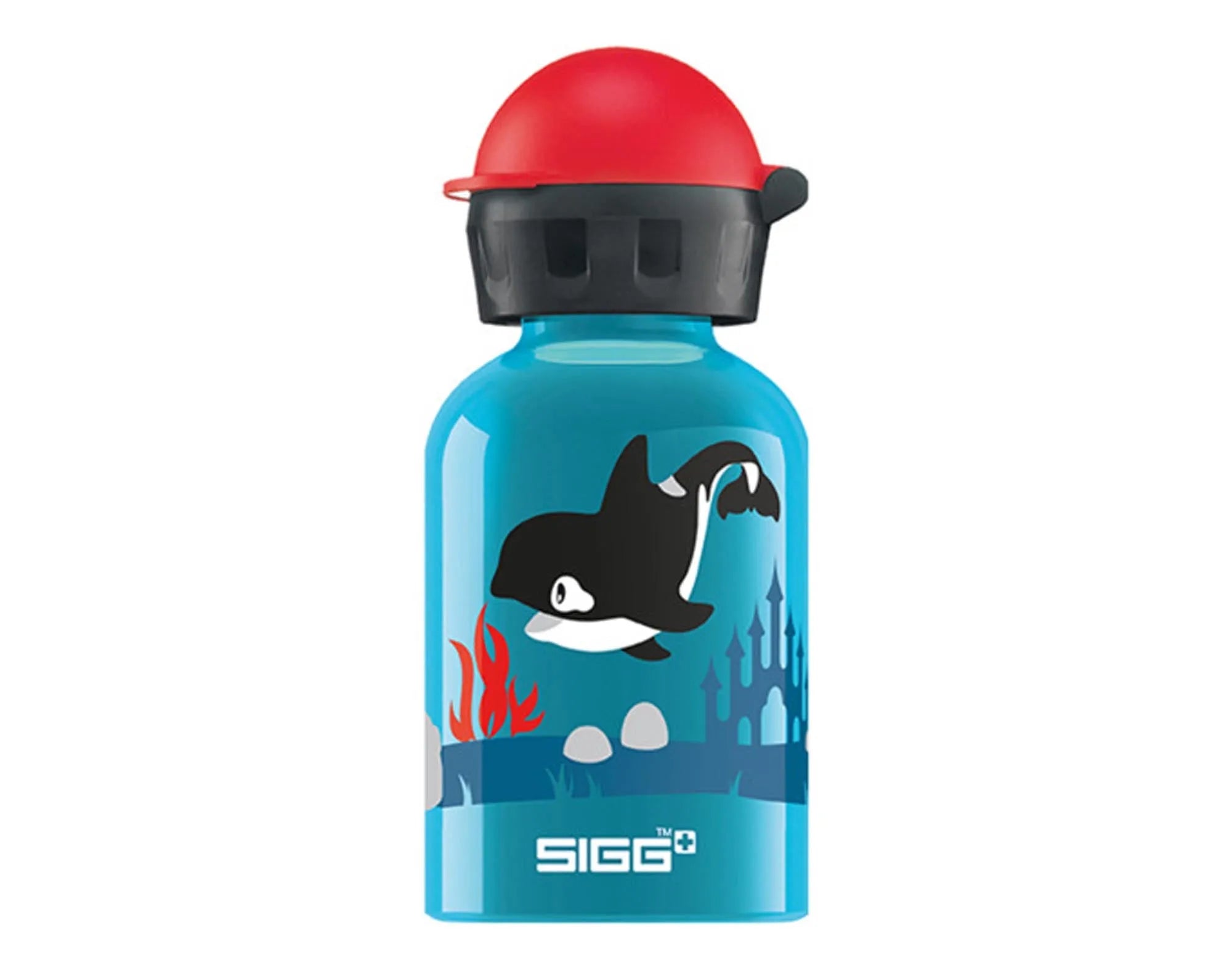 SIGG Kids Bottle Orca Family 0.3 l: BPA-frei, auslaufsicher, fröhliches Design, ideal für Kinderhände und umweltfreundlich.