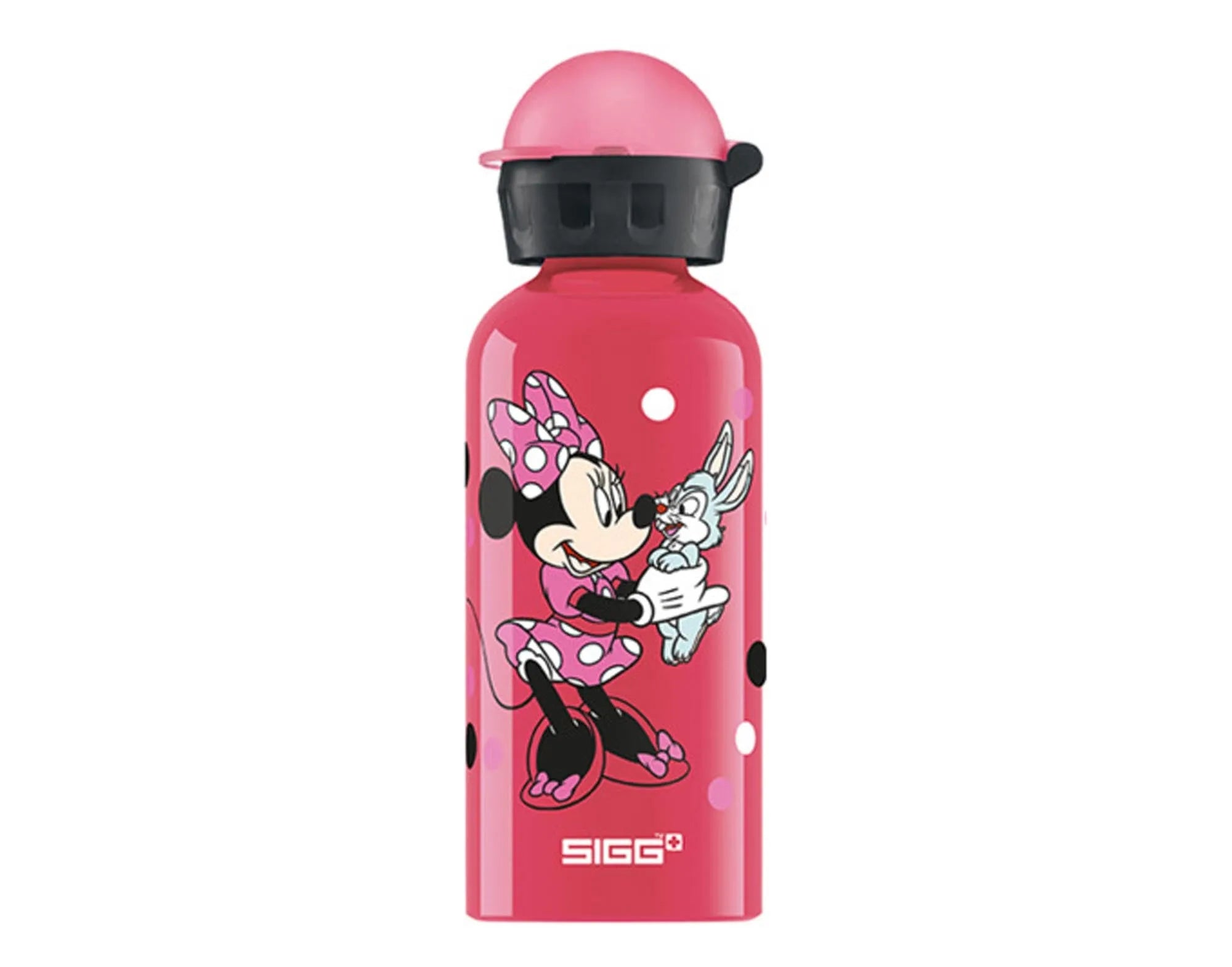 SIGG Kids Bottle Minnie Mouse 0.4 l: Leichtes Aluminium, BPA-frei, fröhliches Design, ideal für kleine Disney-Fans.