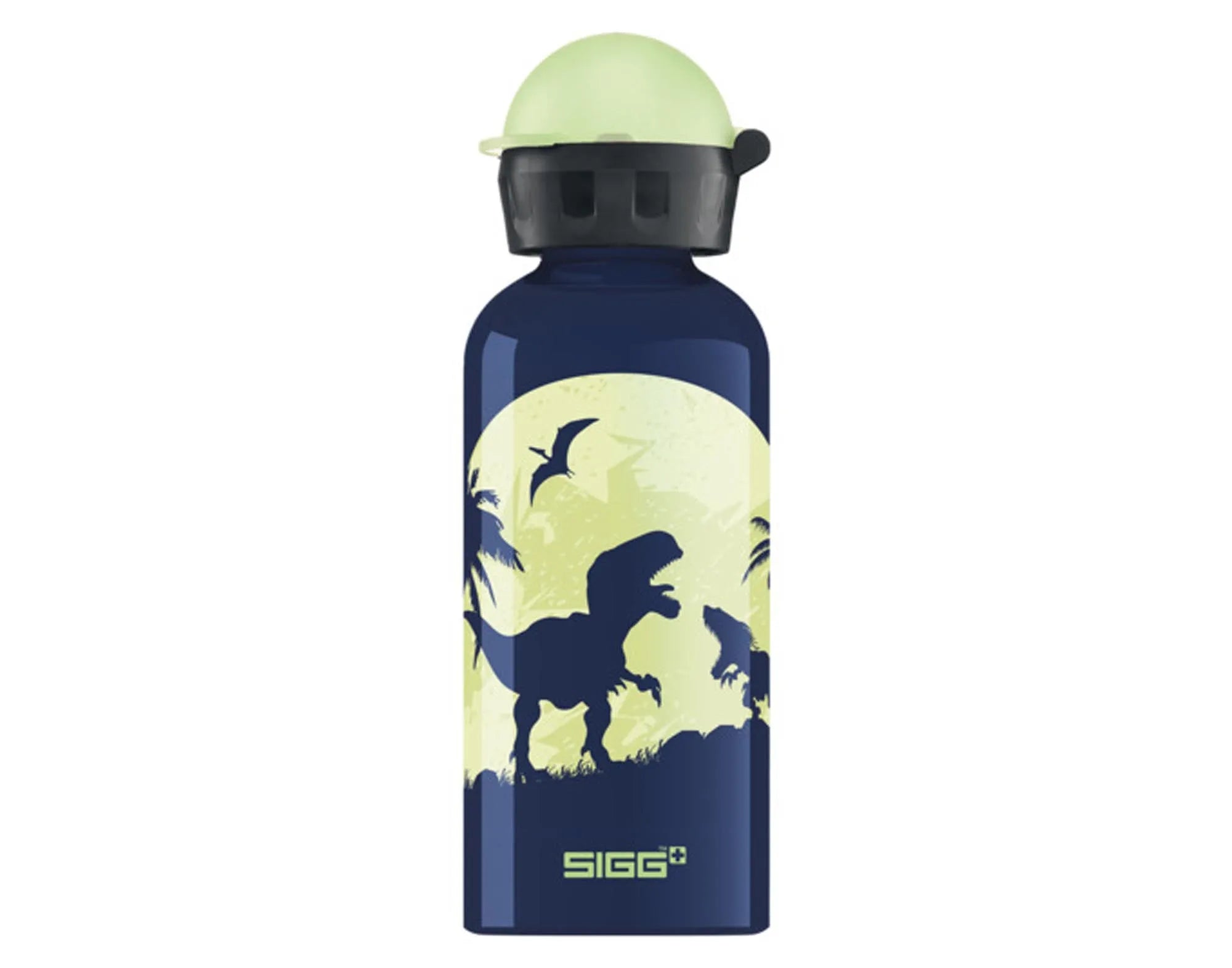 SIGG Kids Bottle: Leuchtende Dino-Trinkflasche, 0.4L, BPA-frei, auslaufsicher, ideal für kleine Abenteurer!