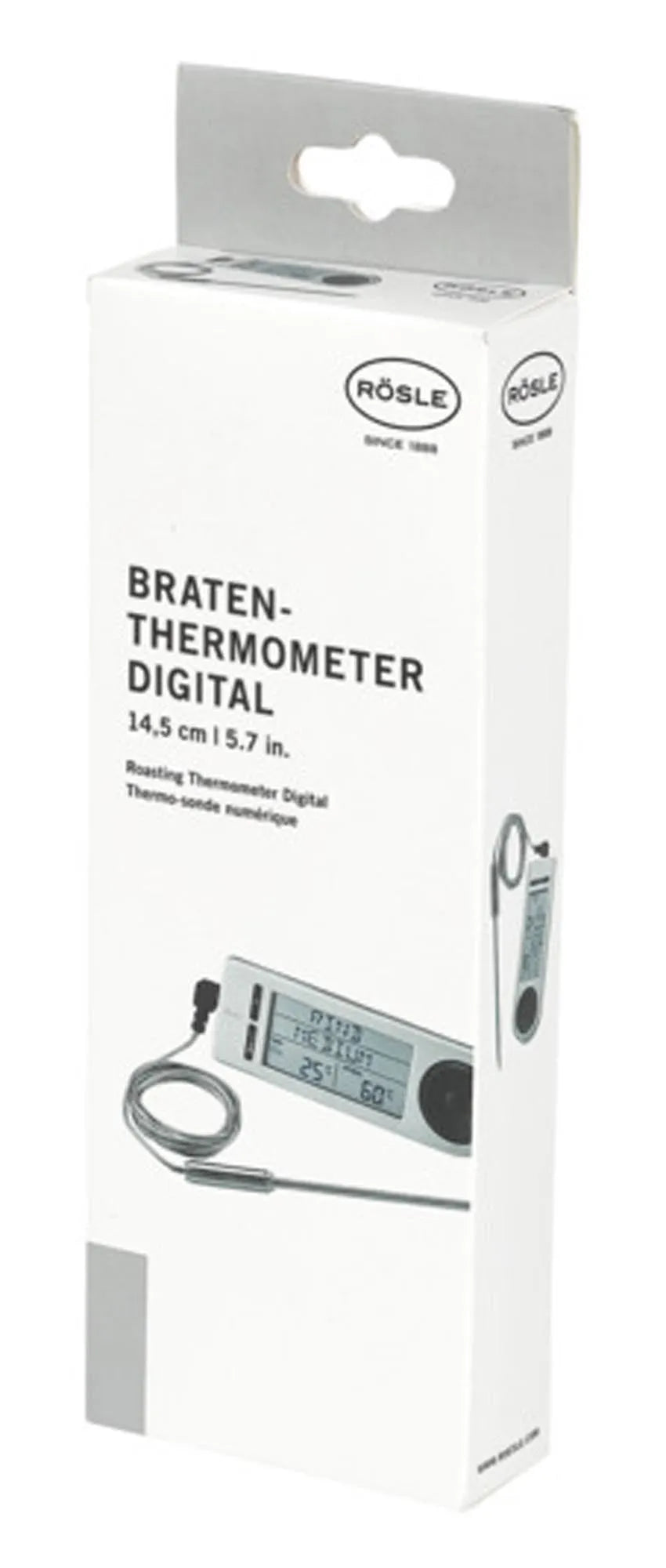 RÖSLE digitales Bratenthermometer: Präzise Temperaturkontrolle.