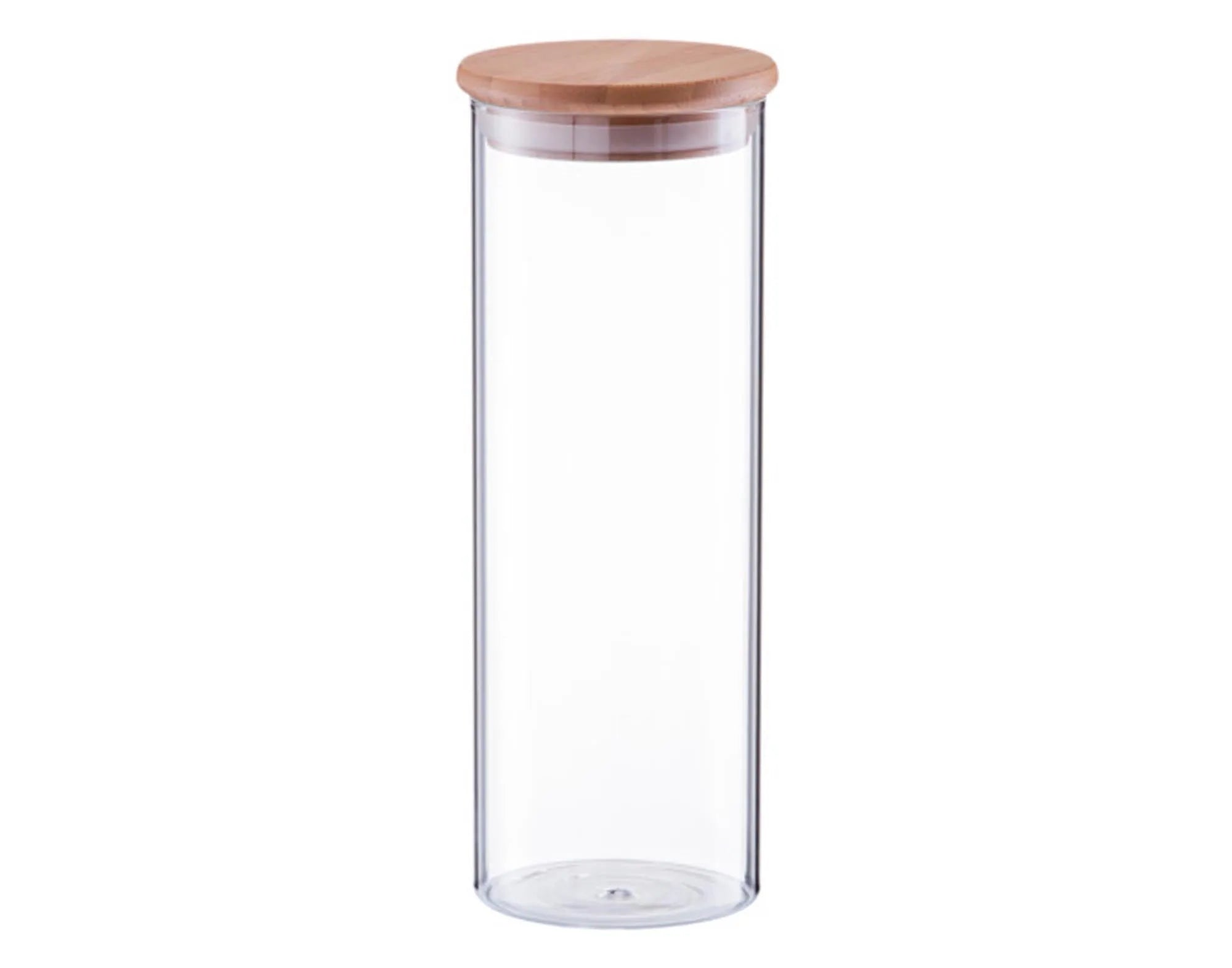 Vorratsglas mit Deckel Bamboo 1600ml in  präsentiert im Onlineshop von KAQTU Design AG. Aufbewahrungsdose ist von ZELLER PRESENT