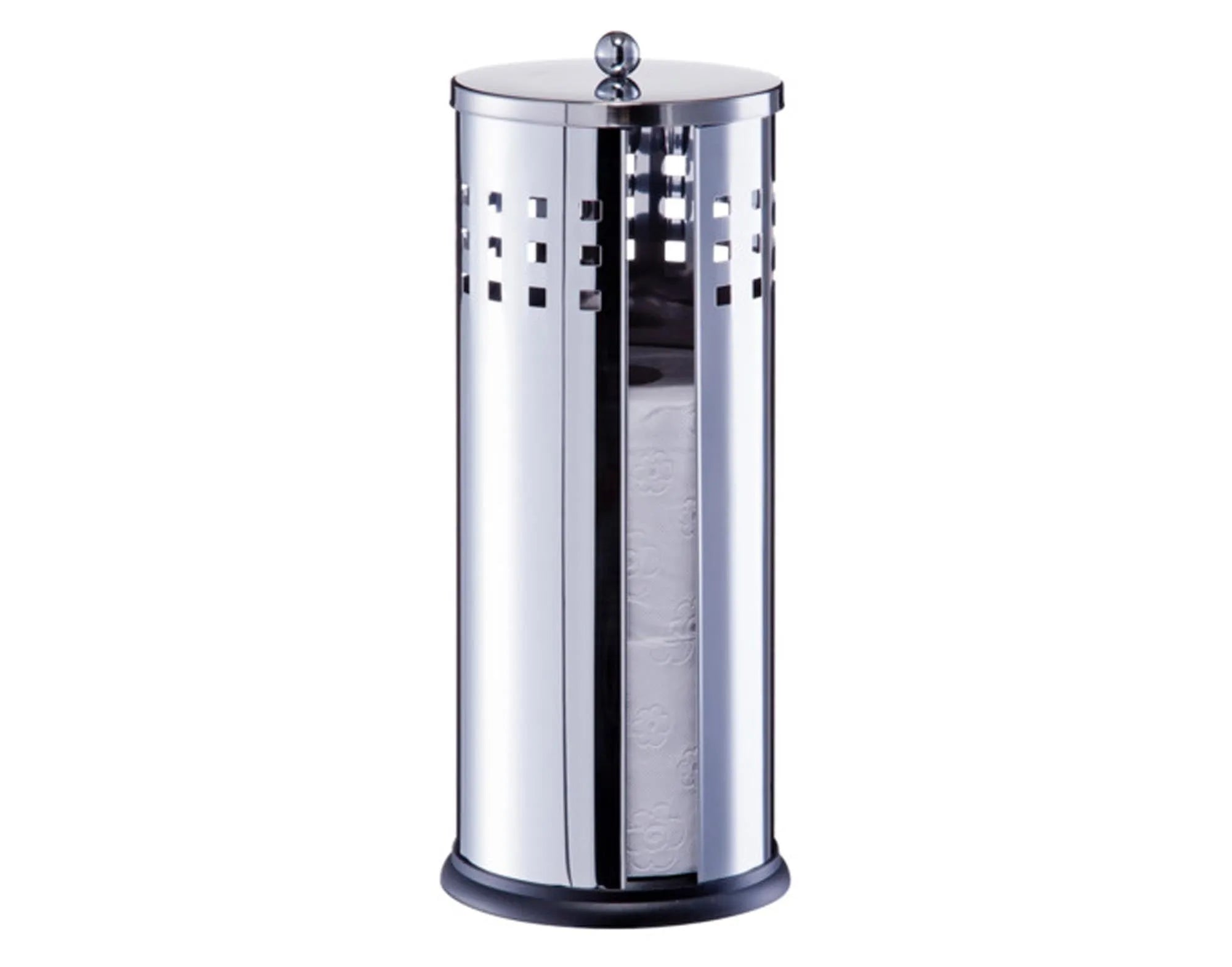 WC-Rollenhalter Inox ø 14.5x35 cm in  präsentiert im Onlineshop von KAQTU Design AG. Badzubehör ist von ZELLER PRESENT