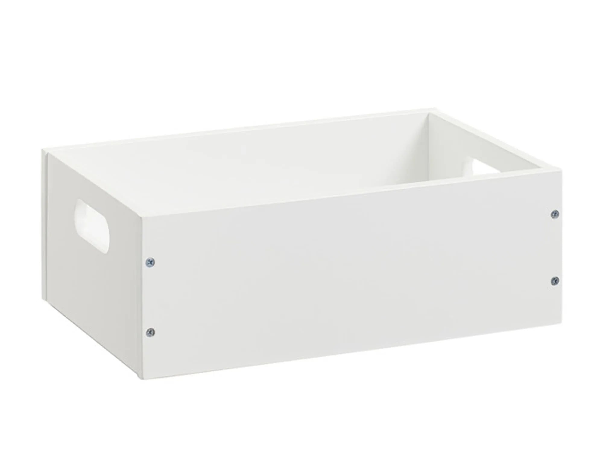 Stapelbare Allzweckkiste 30x20x11cm aus robustem MDF von ZELLER PRESENT – ideal für Ordnung und vielseitige Aufbewahrung.