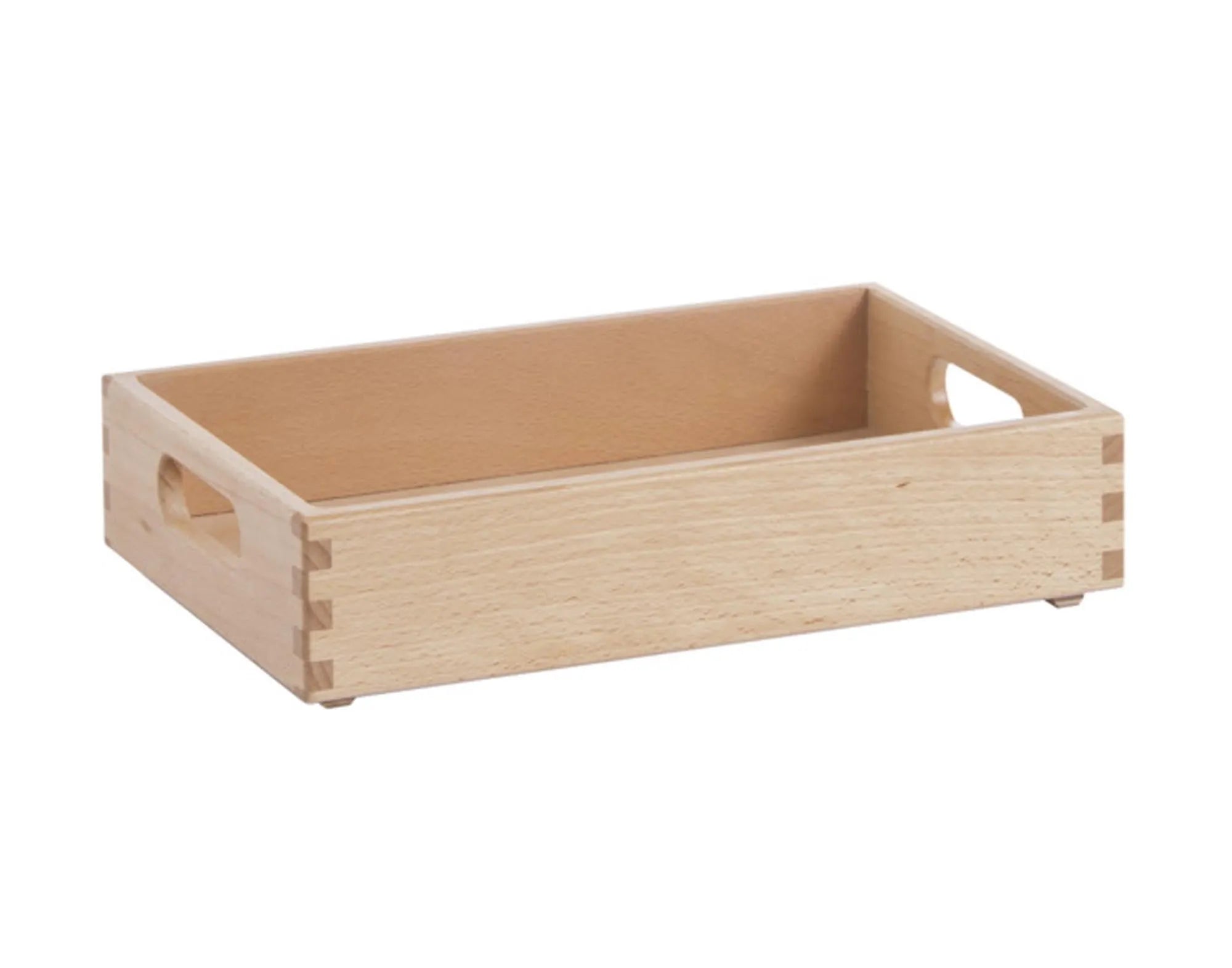 Allzweckkiste Buche lackiert 30x20x7 cm in  präsentiert im Onlineshop von KAQTU Design AG. Aufbewahrungsbehälter ist von ZELLER PRESENT