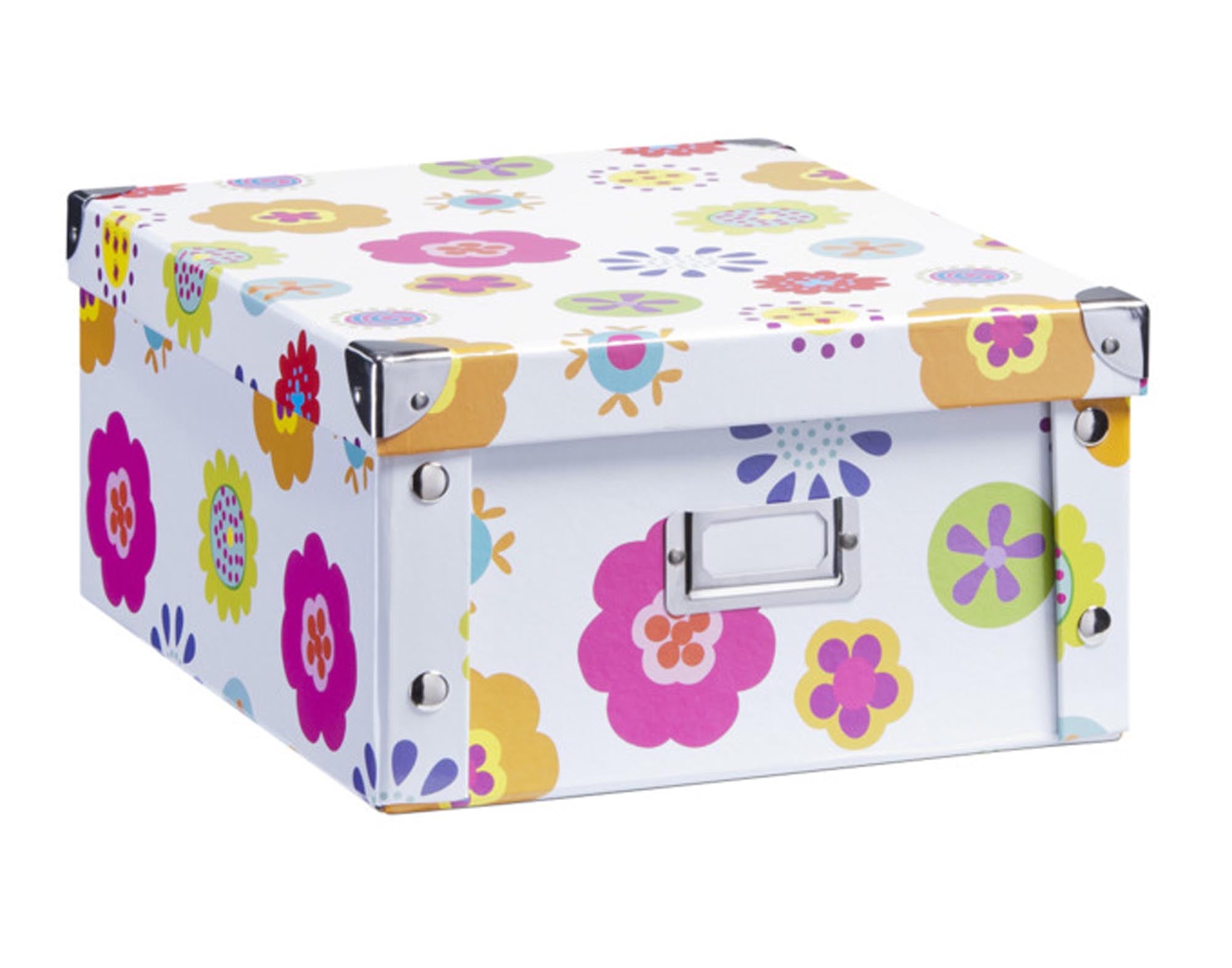 Aufbewahrungsbox Karton 31x26x14 cm in  präsentiert im Onlineshop von KAQTU Design AG. Aufbewahrungsbox ist von ZELLER PRESENT