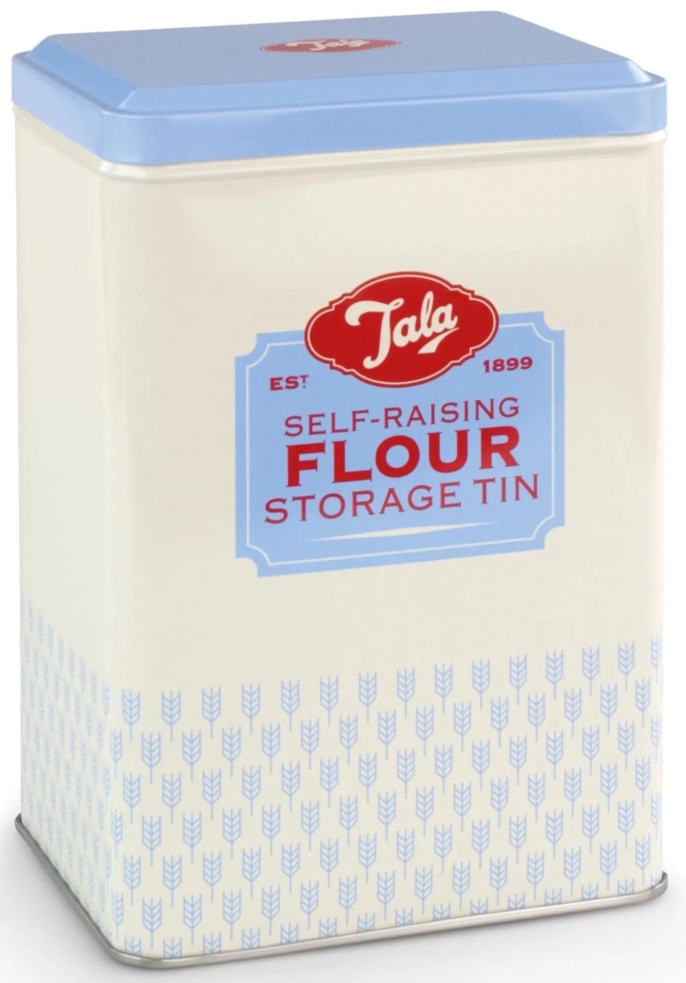 Aufbewahrungsdose Self-Raising-Flour, blau in Blau präsentiert im Onlineshop von KAQTU Design AG. Aufbewahrungsdose ist von Tala