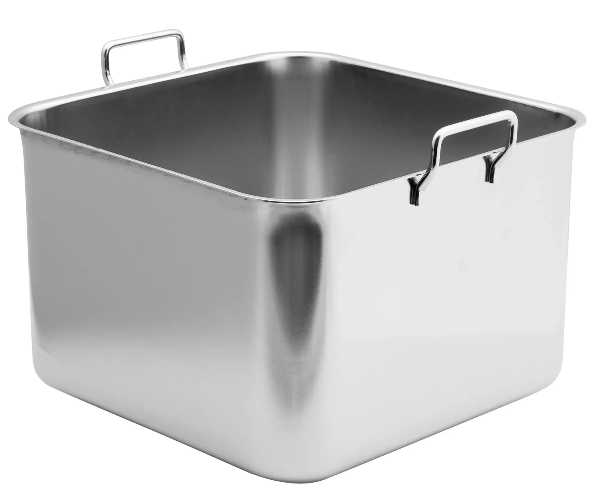 Bain Marie mit Griffen 9lt 24x24cm H16cm - KAQTU Design