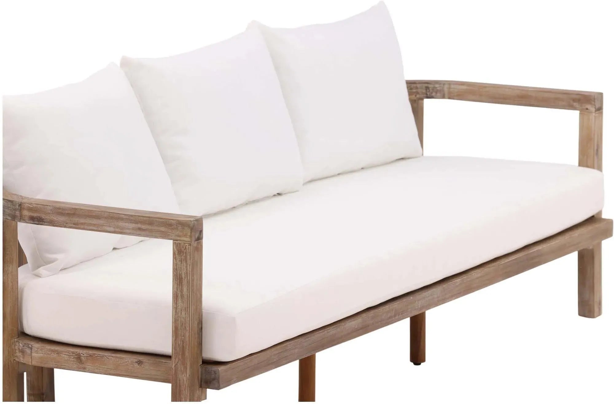 Erica 3 Sitzer Sofa in Braun präsentiert im Onlineshop von KAQTU Design AG. Lounge Sofa ist von Venture Home