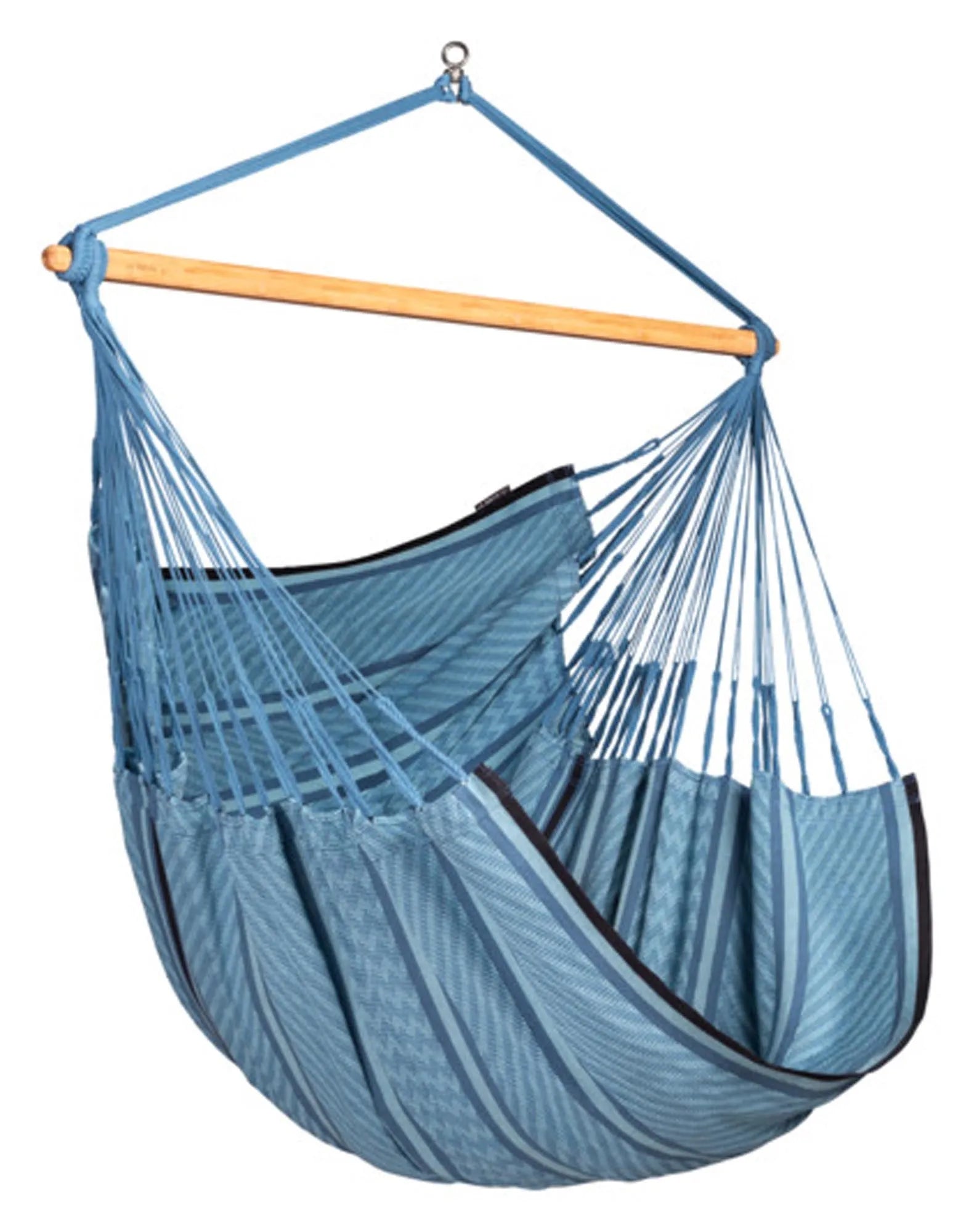 Hängestuhl Habana 130x210 cm in Zebra blue präsentiert im Onlineshop von KAQTU Design AG. Hängestuhl ist von LA SIESTA