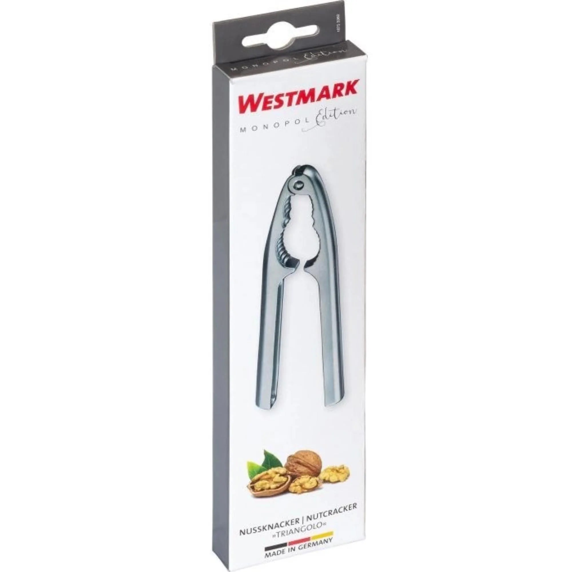 Westmark Triangolo Nussknacker, edelmatt, 17.5cm, stilvoll & robust.