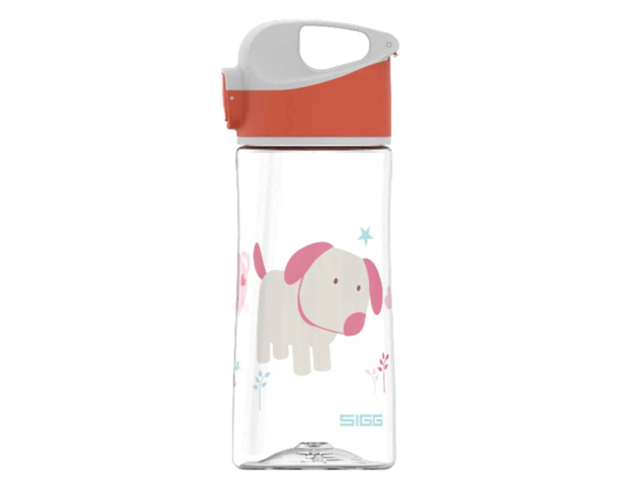 SIGG Kids Bottle Miracle: 0.45 l, BPA-frei, auslaufsicher, fröhliches Welpen-Design, ideal für kleine Abenteurer.