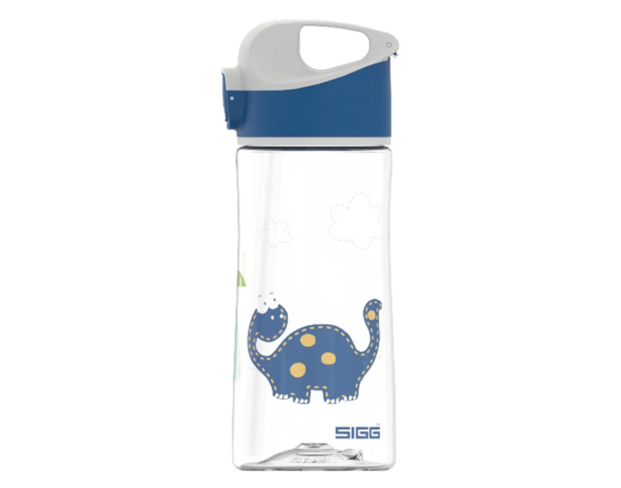 SIGG Kids Bottle Miracle: 0.45 l, fröhliches Dinosaurier-Design, BPA-frei, leicht, robust, ideal für kleine Abenteurer.