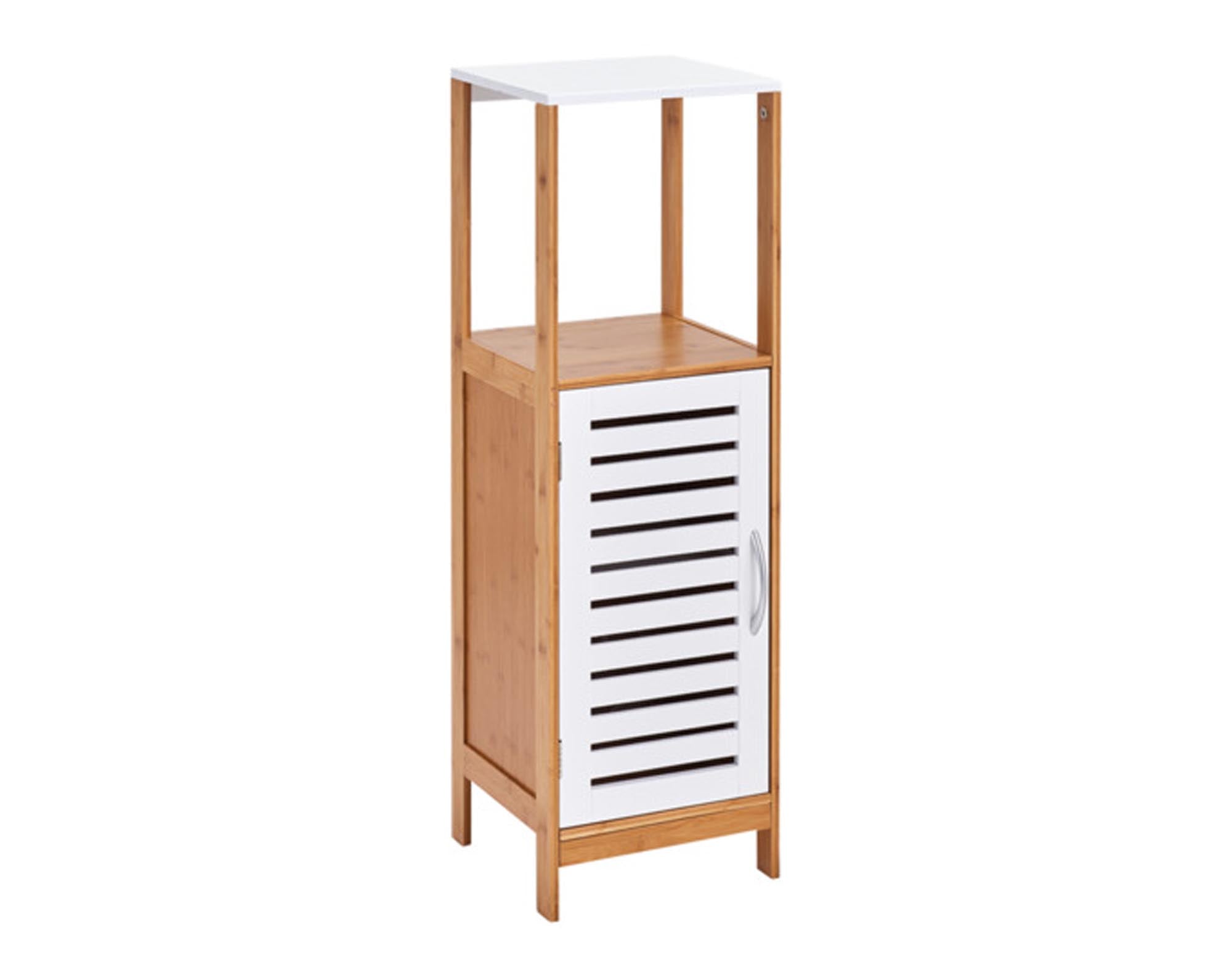 Badschrank mit Ablage Bamboo 30x30x96 cm in  präsentiert im Onlineshop von KAQTU Design AG. Standregal ist von ZELLER PRESENT