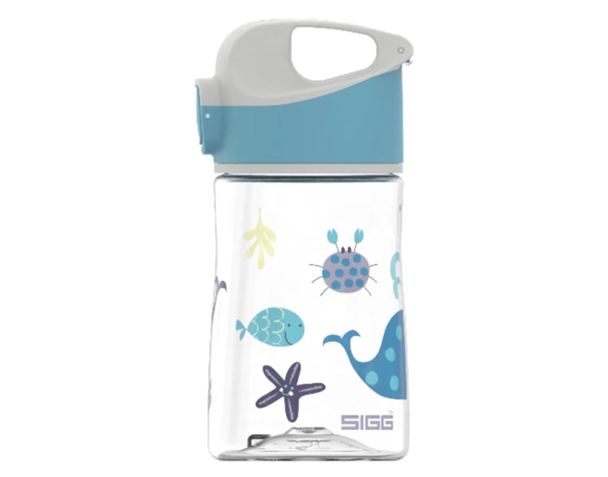 SIGG Kids Bottle Miracle Ocean Friend: BPA-frei, auslaufsicher, 0.35 l, leichtes Aluminium, ideal für kleine Abenteurer.