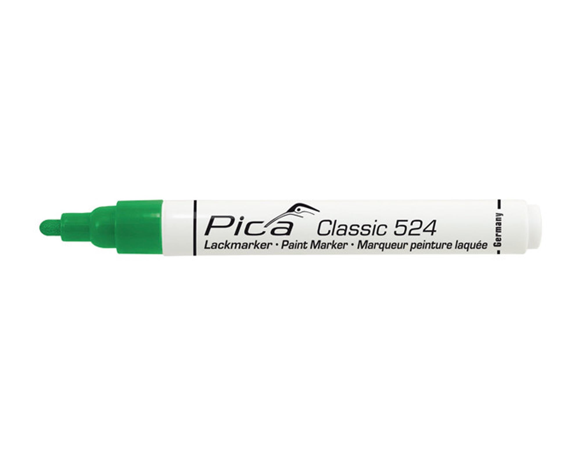 Industrie Lackmarker Classic 524 grün in  präsentiert im Onlineshop von KAQTU Design AG. Büromaterial ist von PICA