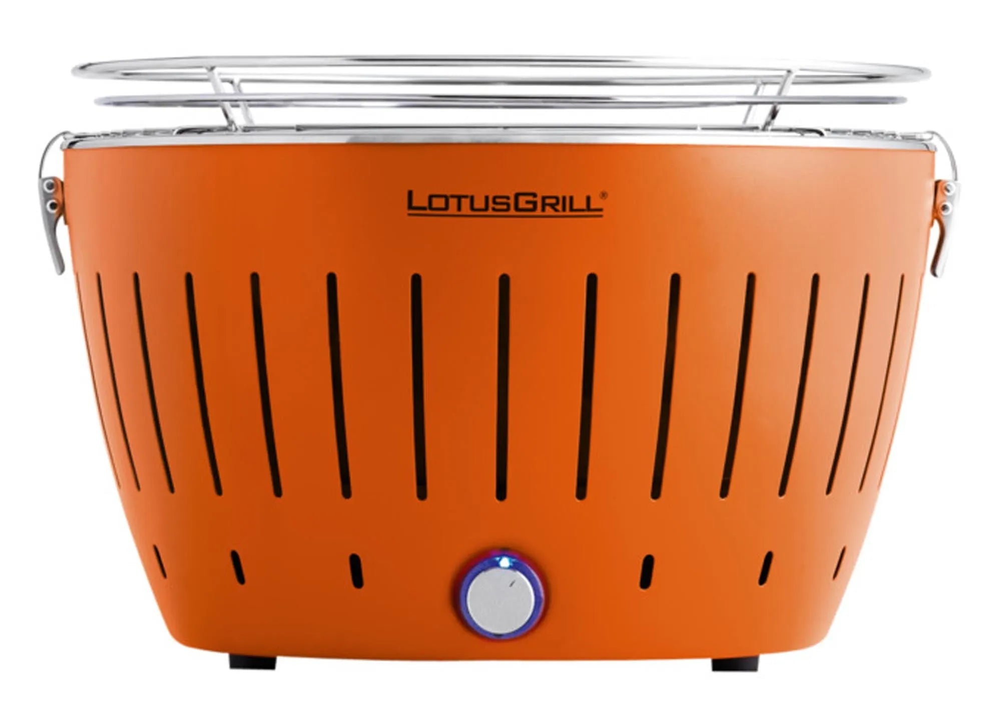 Holzkohletischgrill Original ø 32 cm in Orange präsentiert im Onlineshop von KAQTU Design AG. Grill ist von LOTUS GRILL