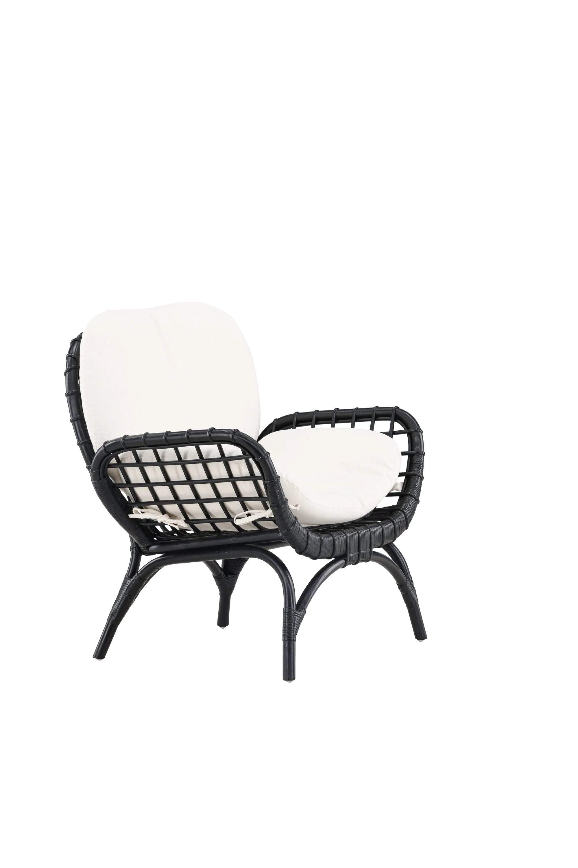 Moana Lounge Stuhl in Schwarz präsentiert im Onlineshop von KAQTU Design AG. Outdoor-Sessel ist von Venture Home