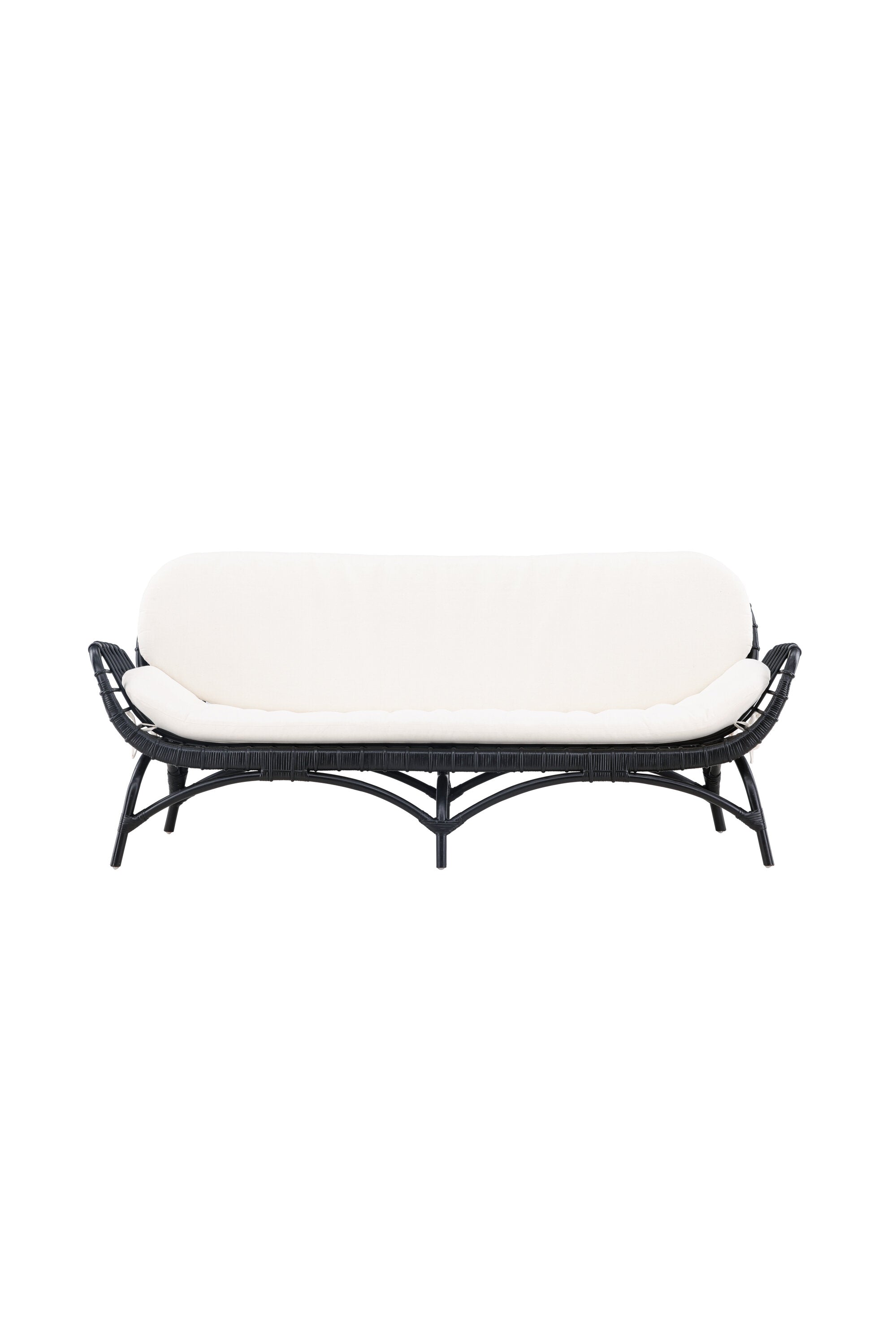 Moana 2-Seat Sofa in Schwarz präsentiert im Onlineshop von KAQTU Design AG. 3er Sofa ist von Venture Home