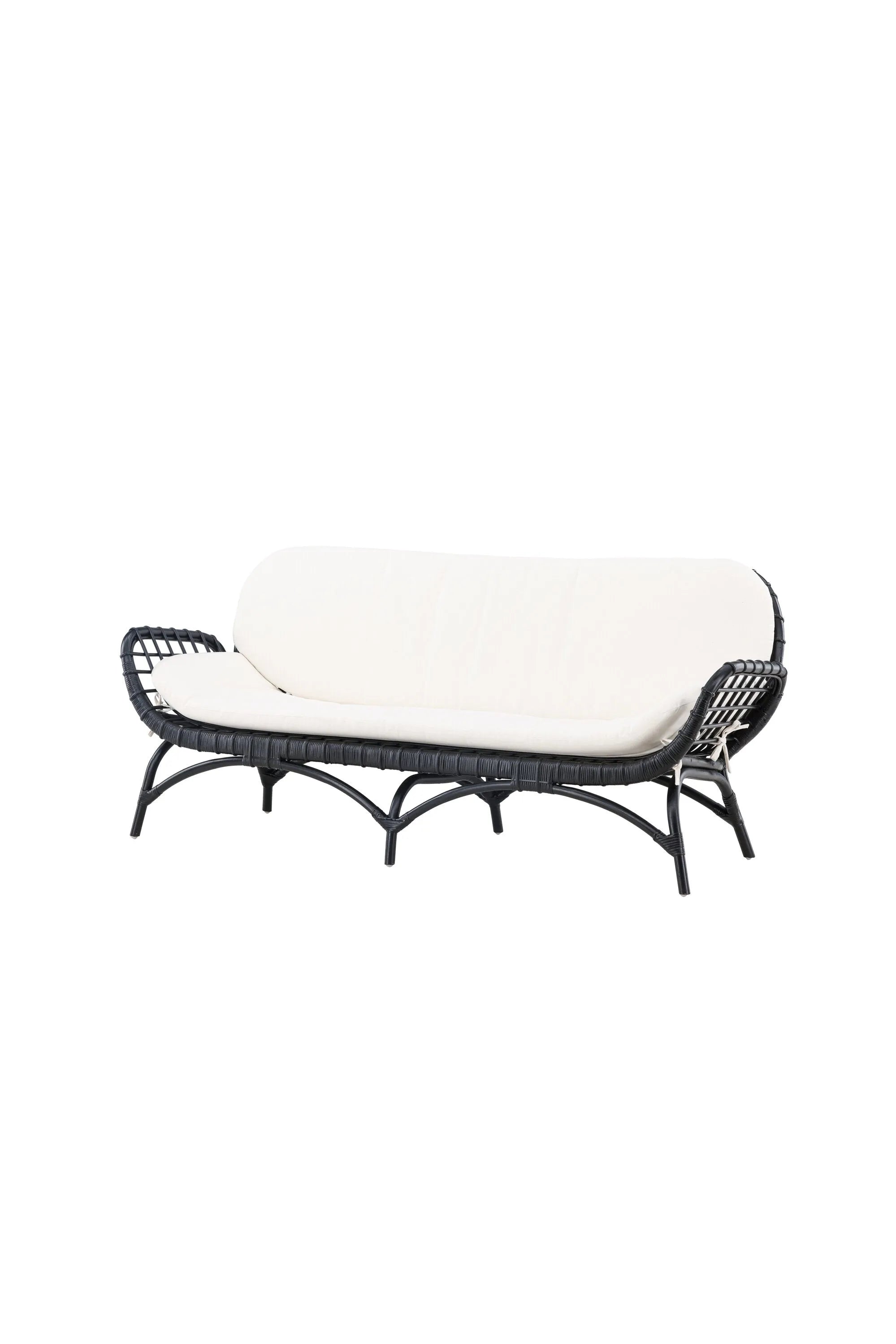 Moana 2-Seat Sofa in Schwarz präsentiert im Onlineshop von KAQTU Design AG. 3er Sofa ist von Venture Home