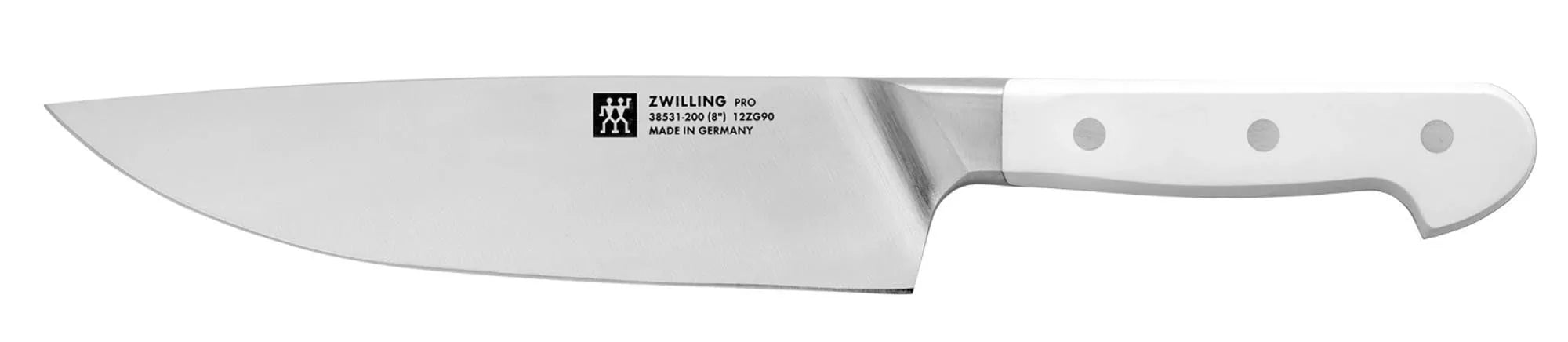 Zwilling Pro le blanc Kochmesser: 200mm, scharf, langlebig, ergonomisch, ideal für präzises Schneiden in jeder Küche.