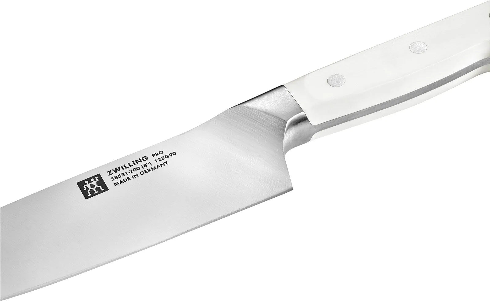 Zwilling Pro le blanc: 200mm Messer für präzise Küchenarbeit.