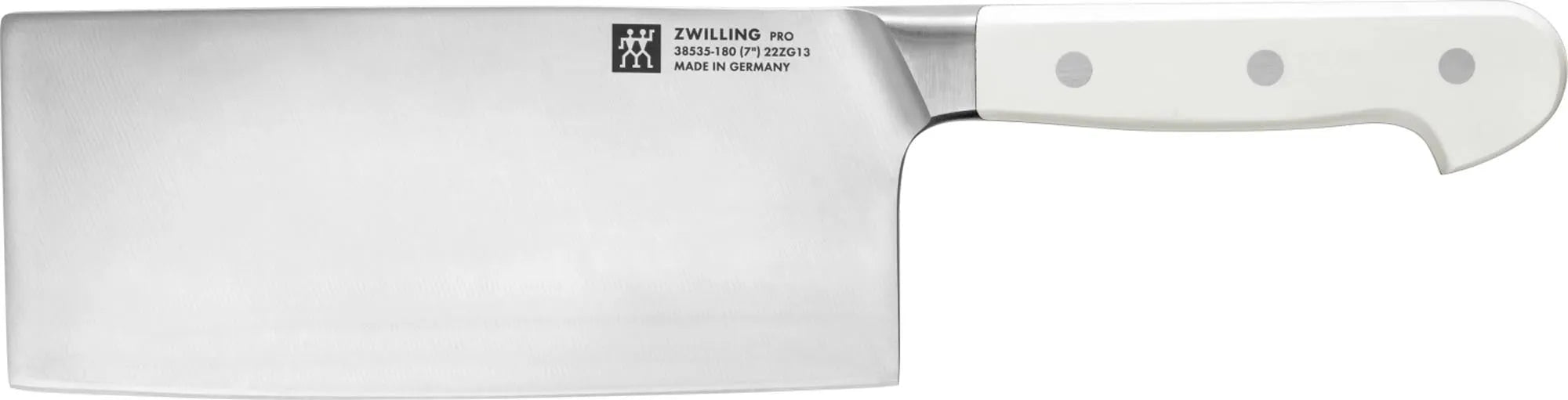 Das Zwilling Pro le blanc Chin. Kochmesser 180mm: Scharf, langlebig, ergonomisch – ideal für präzise Schnitte in jeder Küche.