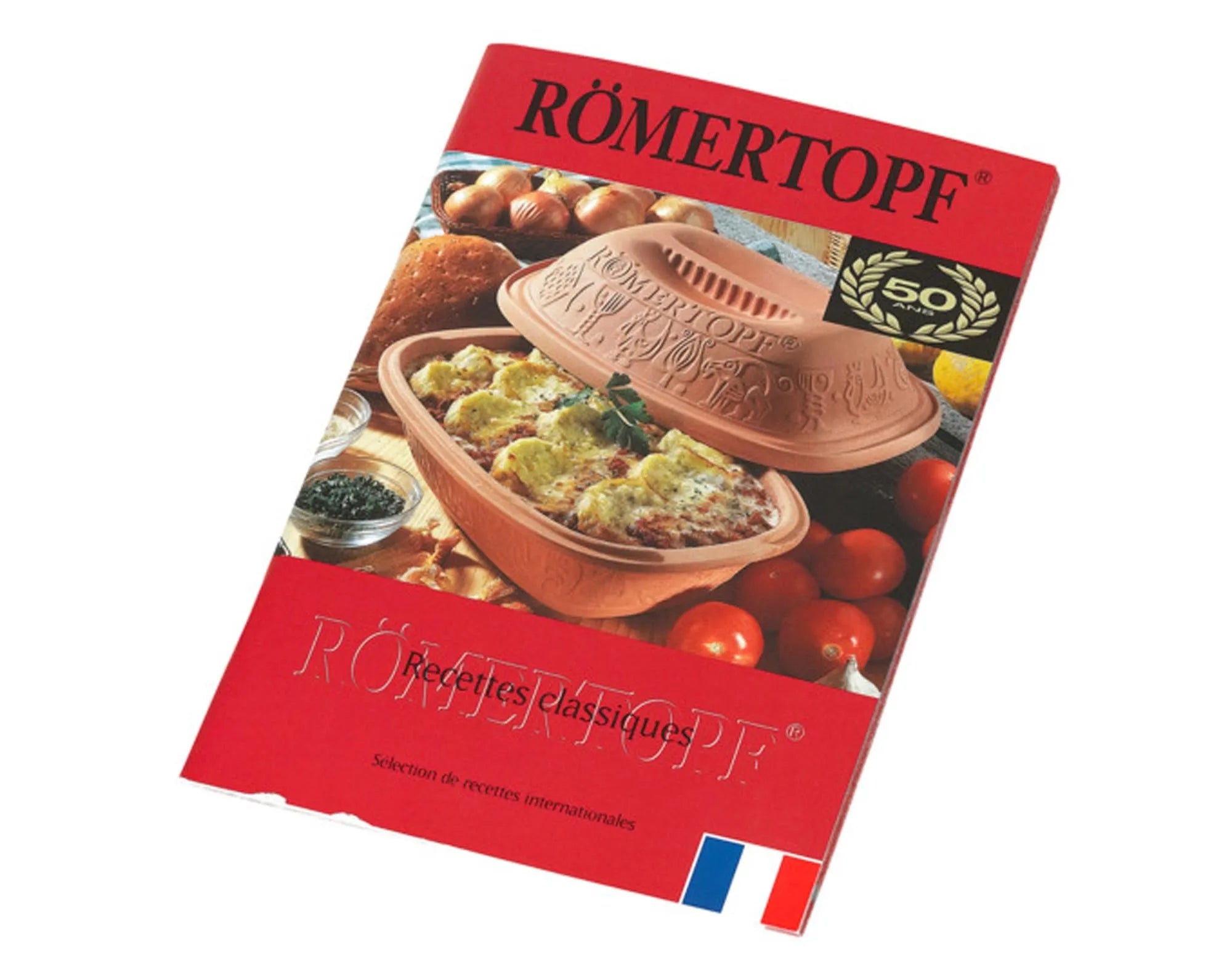 Kochbuch Römertopf französisch in  präsentiert im Onlineshop von KAQTU Design AG. Küchenhelfer ist von RÖMERTOPF