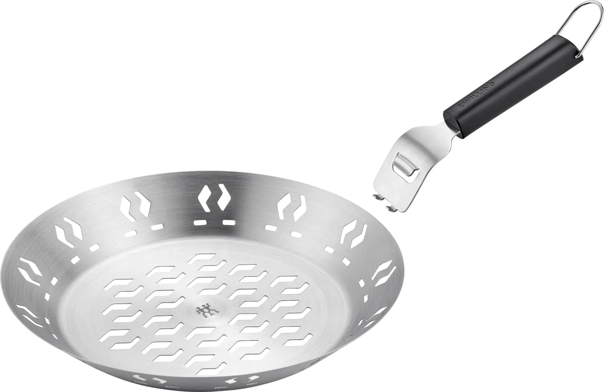 Zwilling Edelstahl-Grillpfanne 26cm: Ideal für aromatisches Grillen.