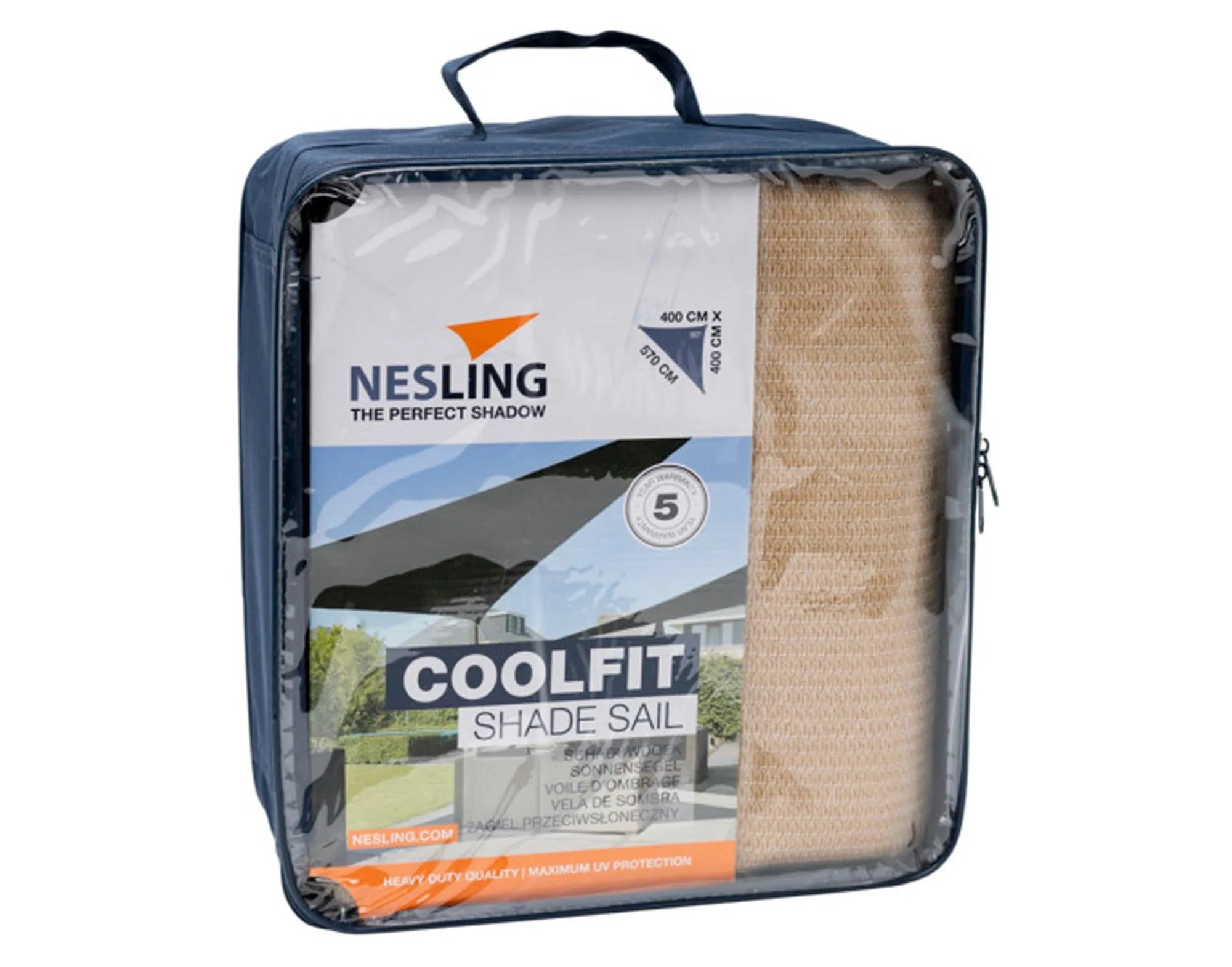 NESLING Coolfit Dreieck-Sonnensegel: Eleganz & UV-Schutz pur.