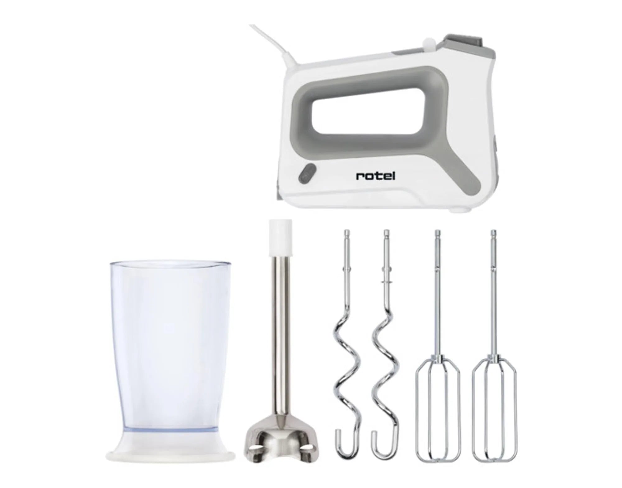 Handmixer Plus 7-teilig in  präsentiert im Onlineshop von KAQTU Design AG. Küchengerät ist von ROTEL