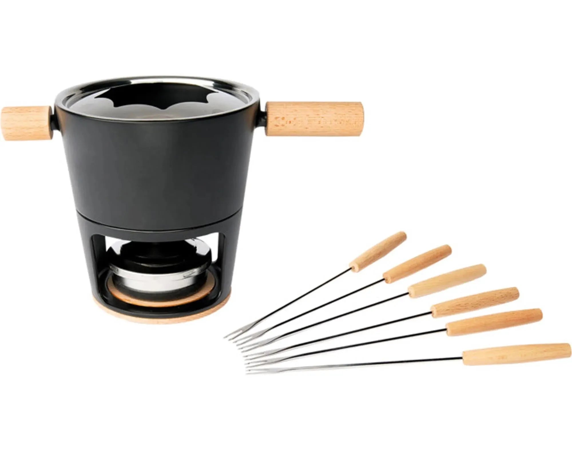 Fonduegarnitur Titlis ø 16 cm in  präsentiert im Onlineshop von KAQTU Design AG. Fondue/Raclette ist von STÖCKLI