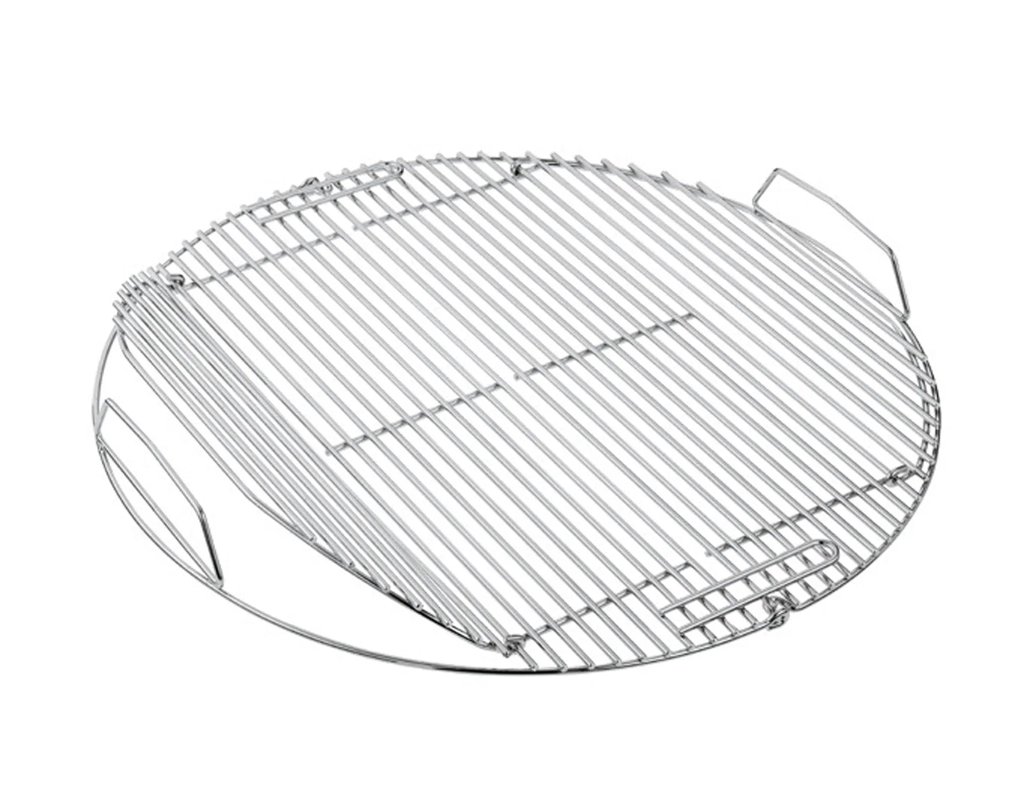 Klappbares RÖSLE Grillrost ø 50 cm: Edelstahl, langlebig, rostfrei. Perfekt für Garten, Balkon, Camping. Vielseitig und leicht zu reinigen.