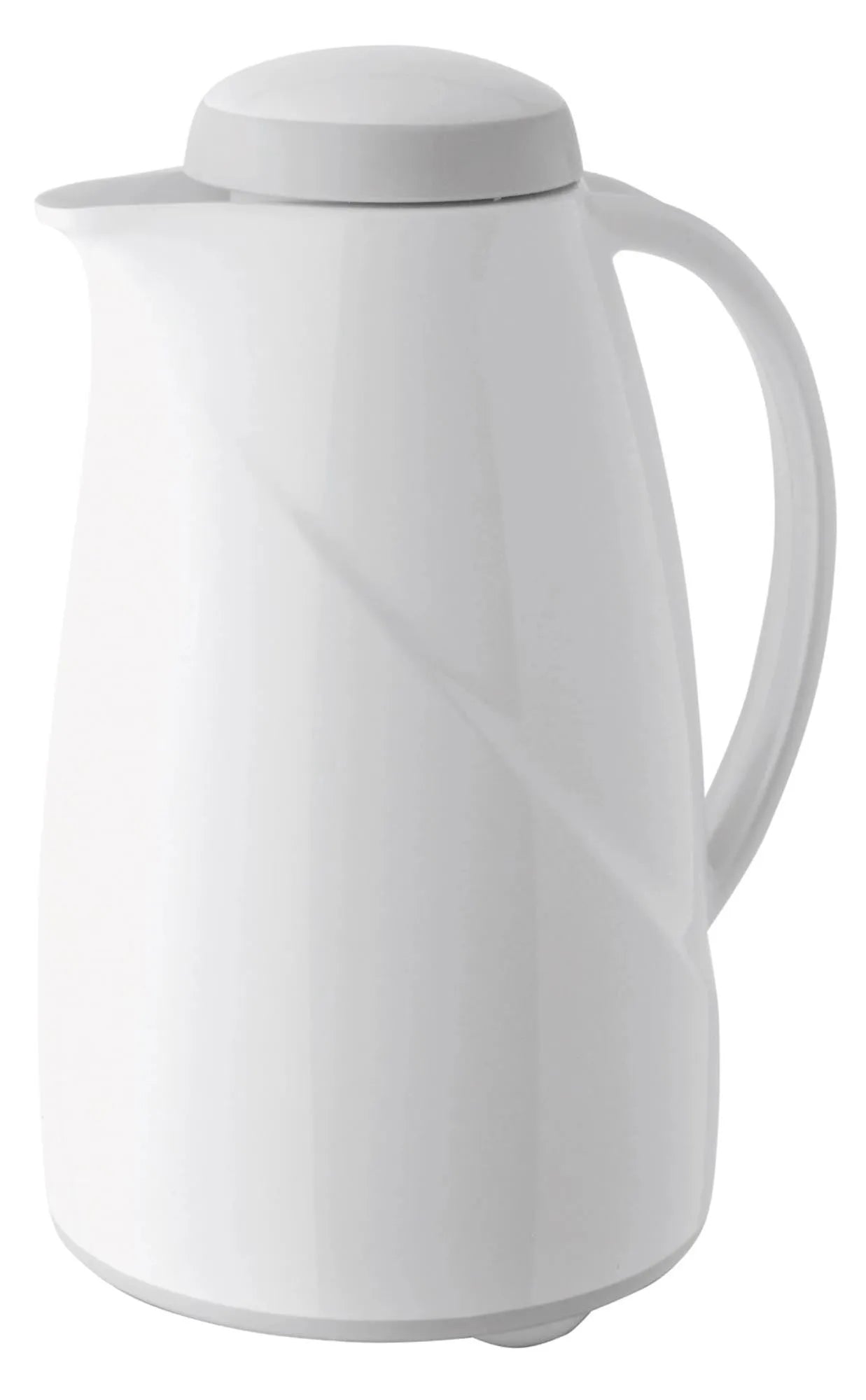 Isolierkanne Wave 1.5L Weiss, spülmaschinengeeignet in Weiss präsentiert im Onlineshop von KAQTU Design AG. Kanne ist von Helios