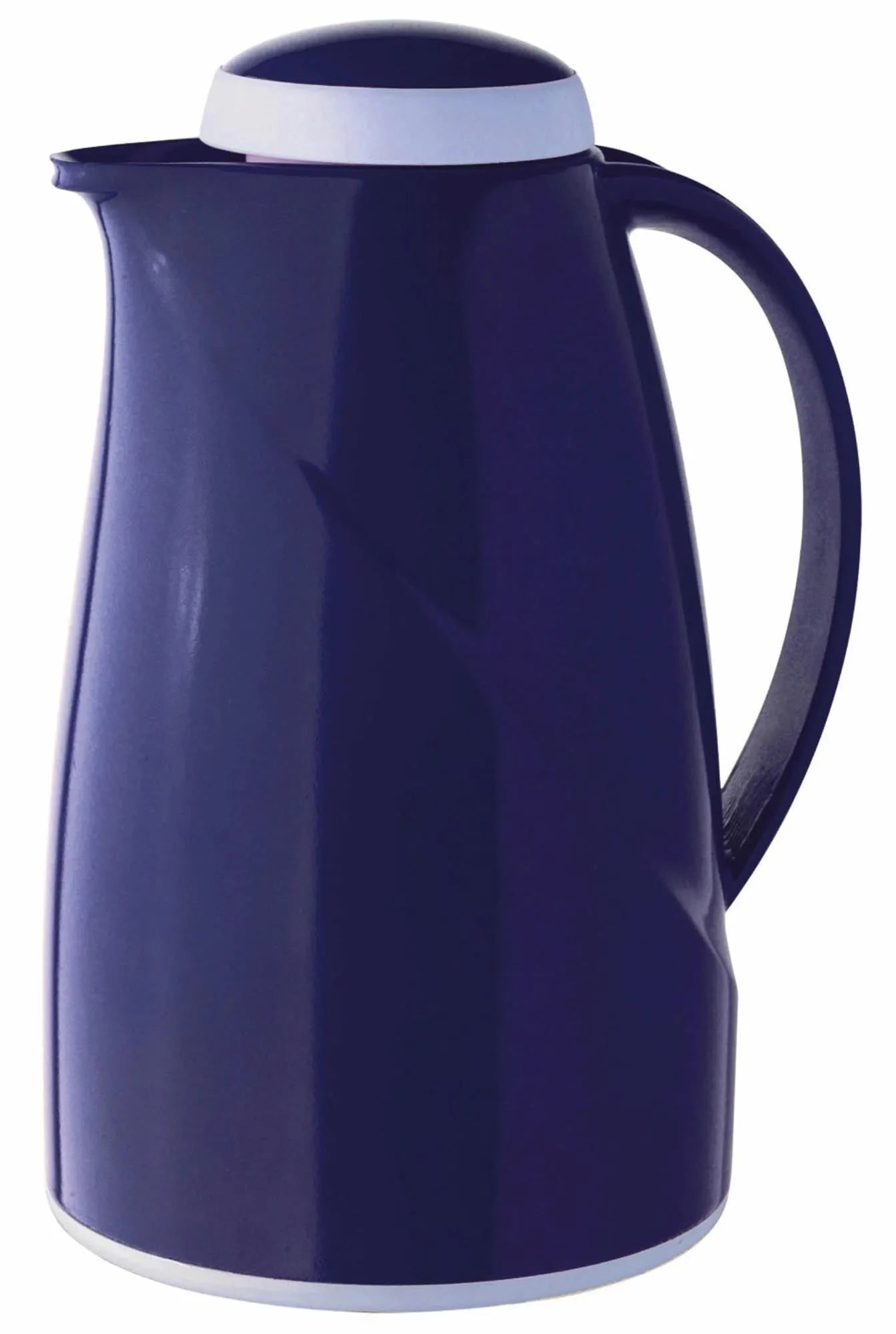 Isolierkanne Wave 1.5L D.Blau, spülmaschinengeeignet in Dunkelblau präsentiert im Onlineshop von KAQTU Design AG. Kanne ist von Helios