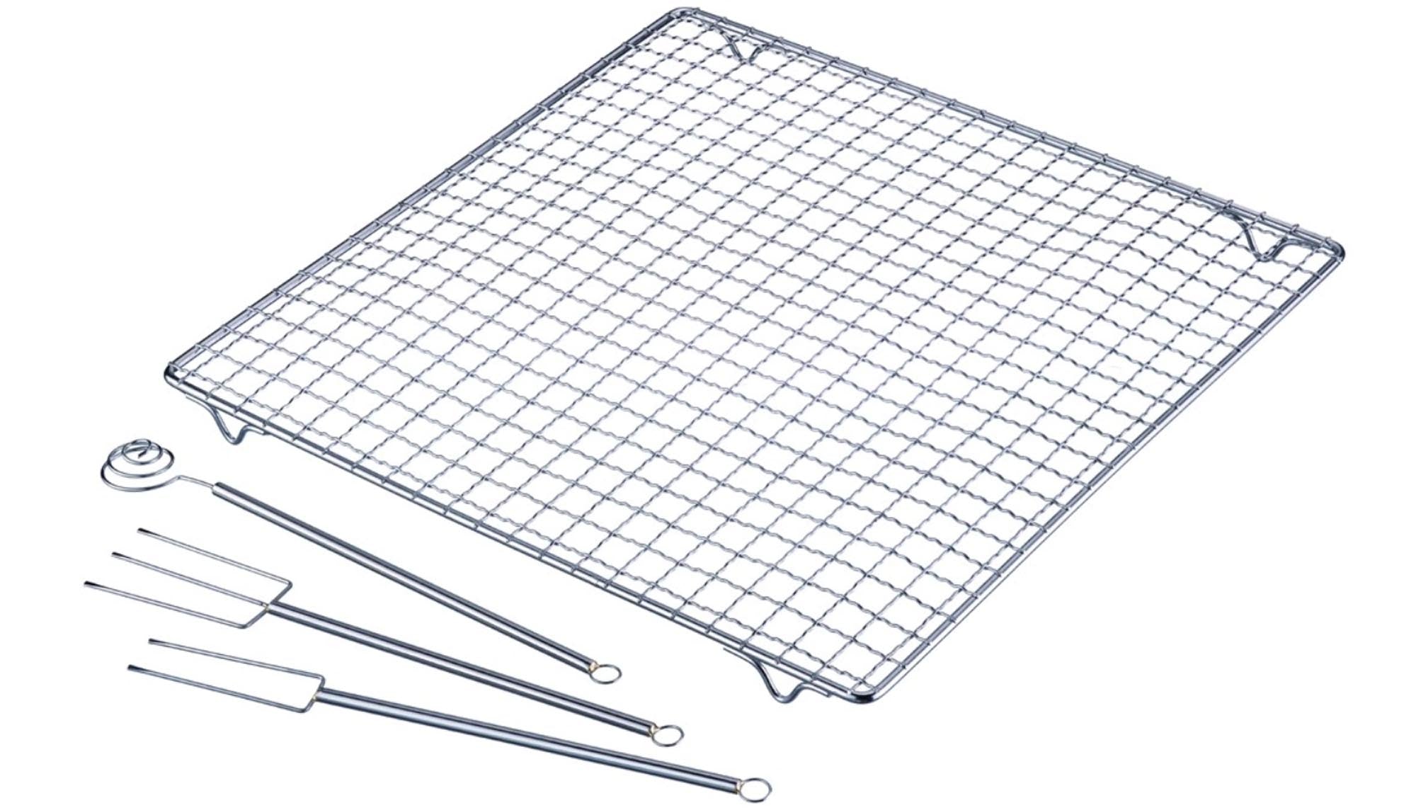 4-tlg. Set Pralinen, 30x30cm, Edelstahl - KAQTU Design