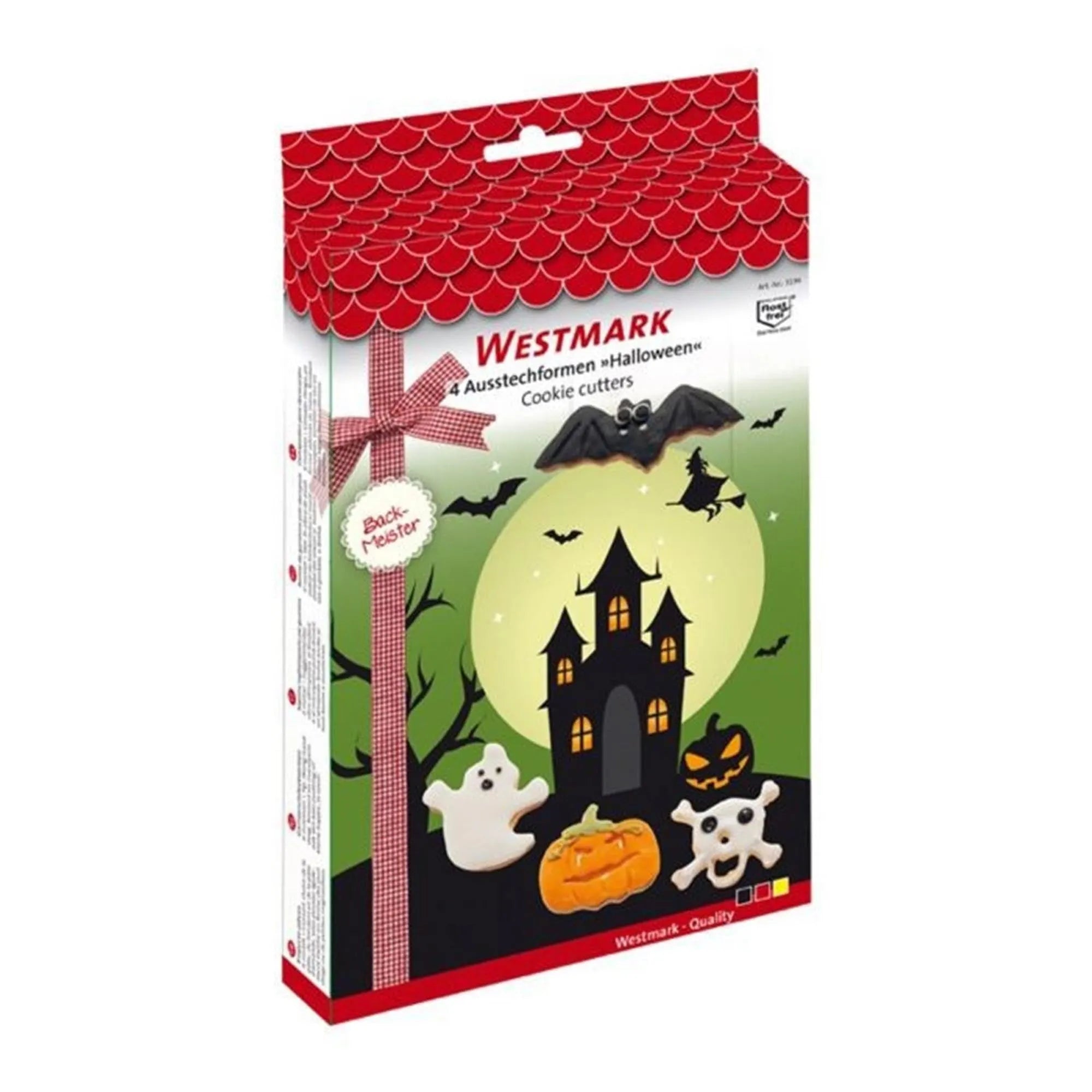 4-tlg. Set Ausstechform Halloween in  präsentiert im Onlineshop von KAQTU Design AG. Ausstecher ist von Westmark