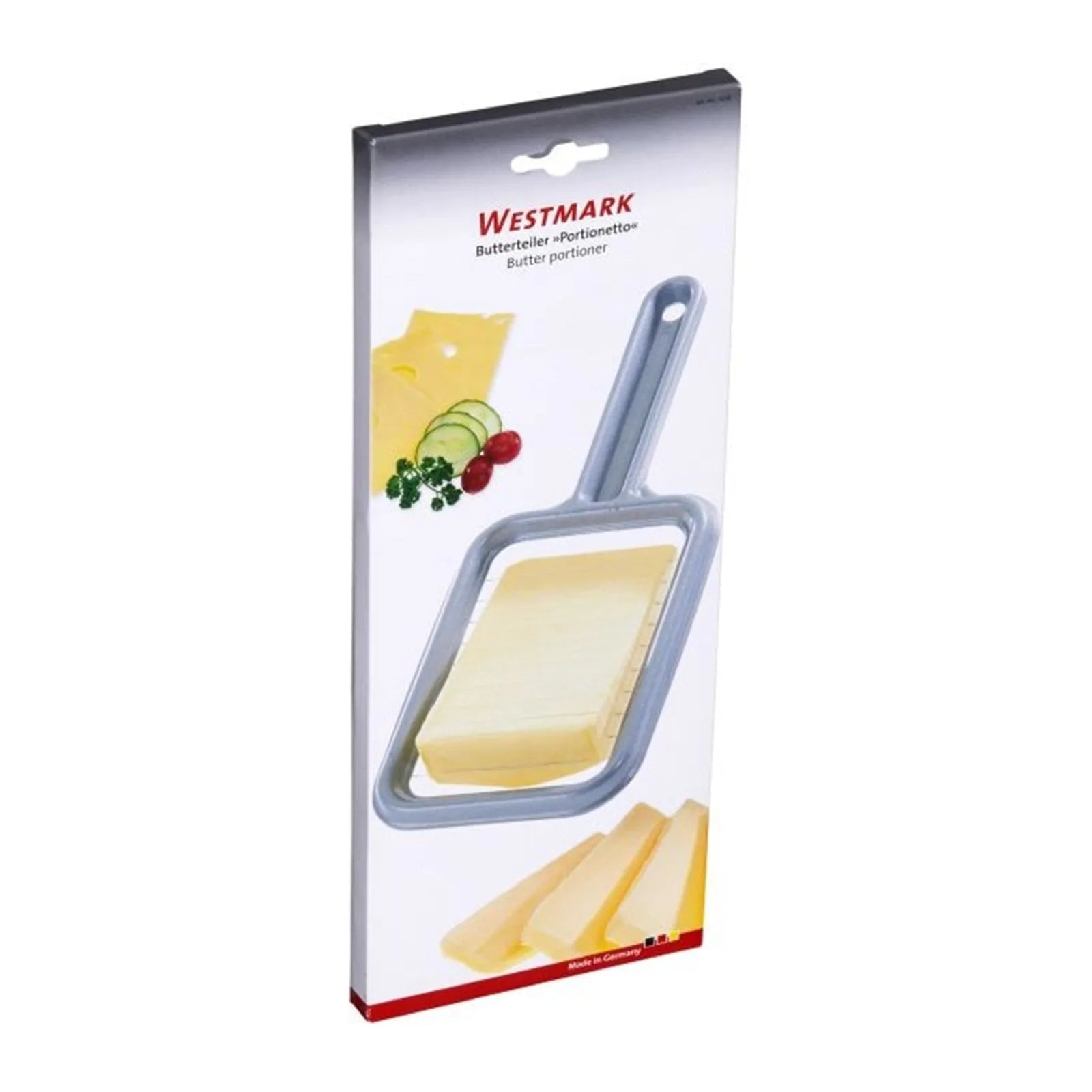 Butterteiler Portionetto, 25.5x11.5x1.3cm - KAQTU Design