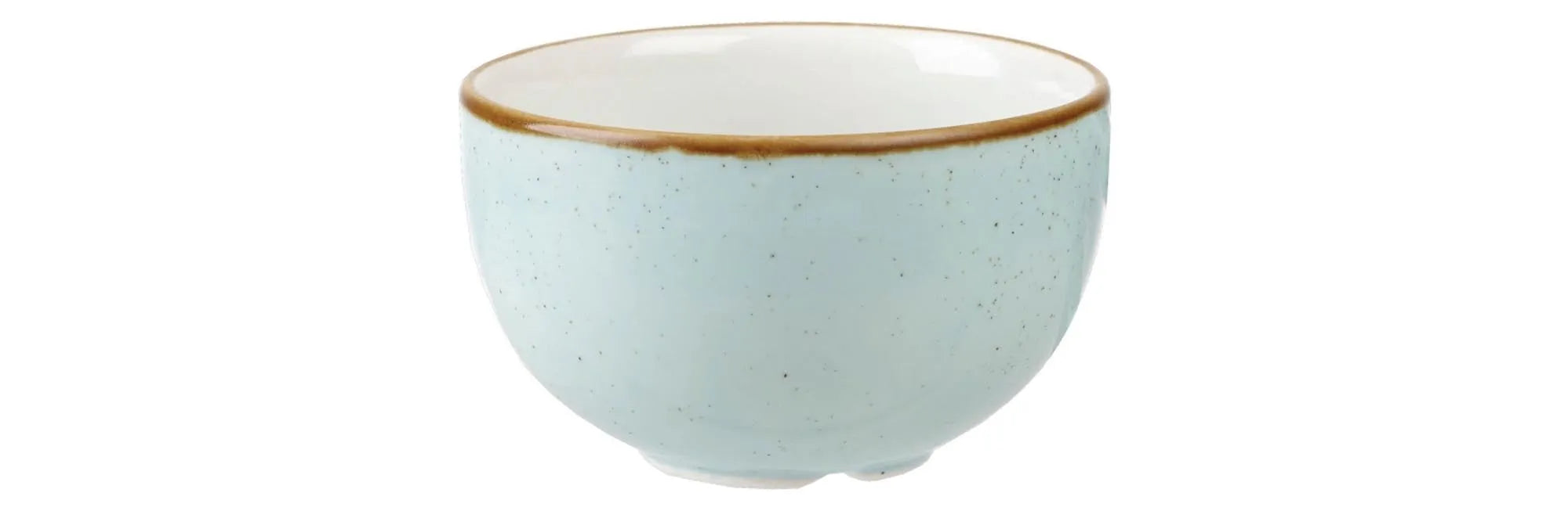 Stonecast Duck Egg Blue Zuckerschale, D9.8cm H6.2cm - KAQTU Design